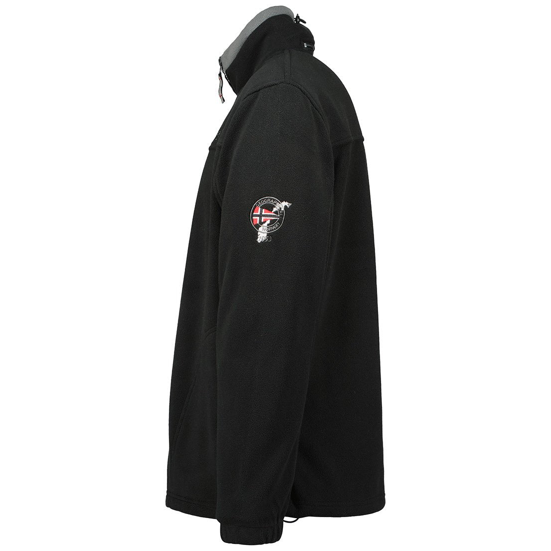 Geographical Norway Tamazonie Men - Zipped fleece - Geographical Norway - S Black