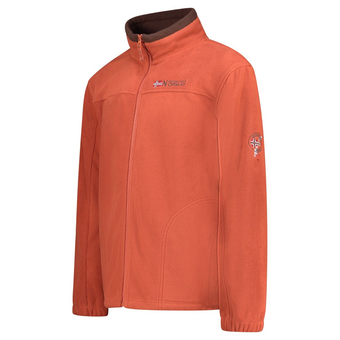 Geographical Norway Tamazonie Homme - Polaire zippée - Geographical Norway - L Rouille