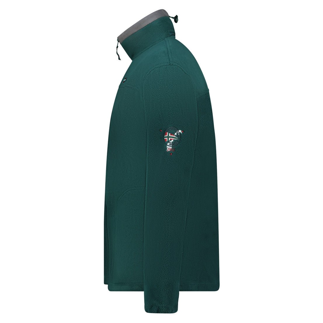 Geographical Geographical Norway Tamazonie Hombre - Forro polar con cremallera - Geographical Norway - L Verde oscuro