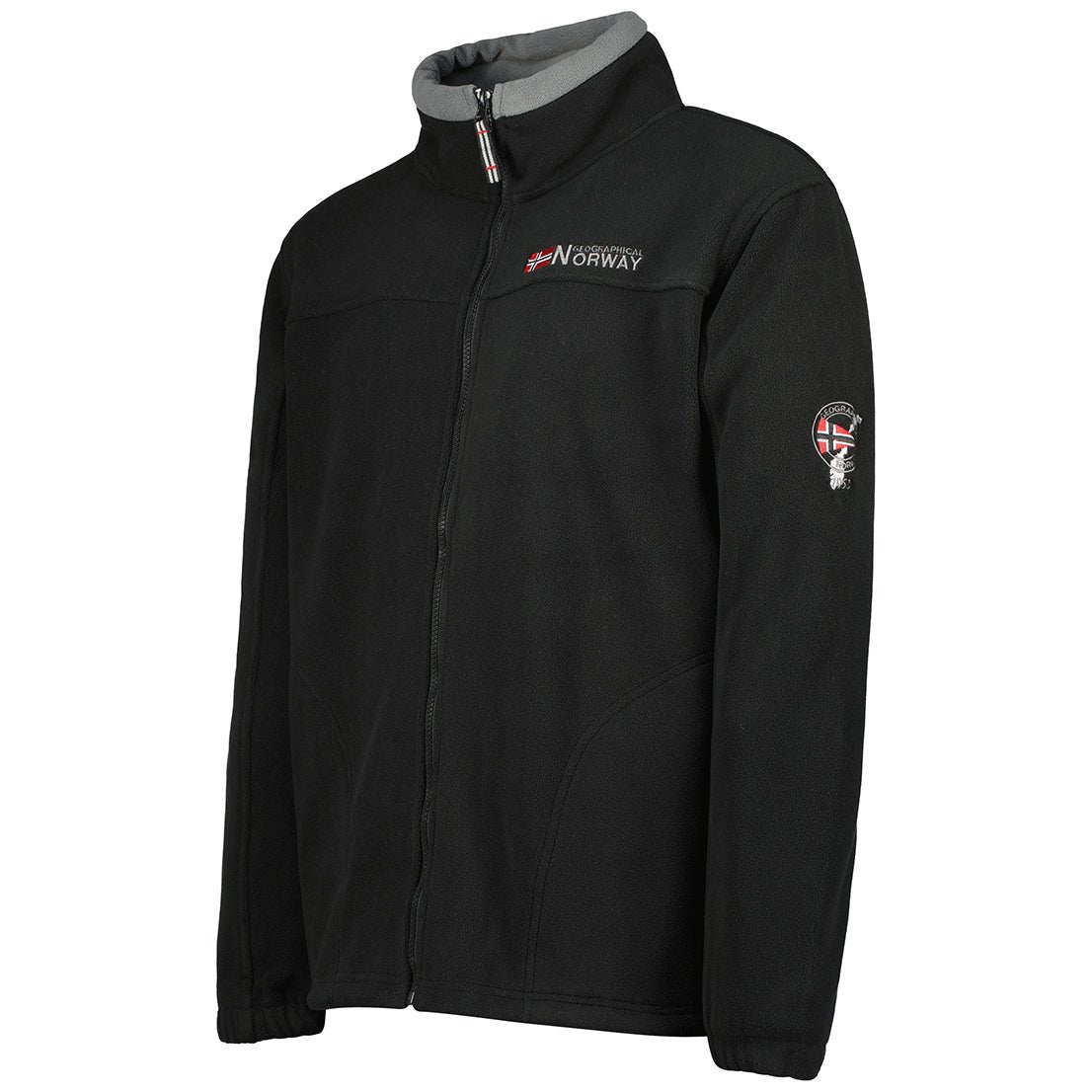 Geographical Norway Tamazonie Homme - Polaire zippée - Geographical Norway - S Noir