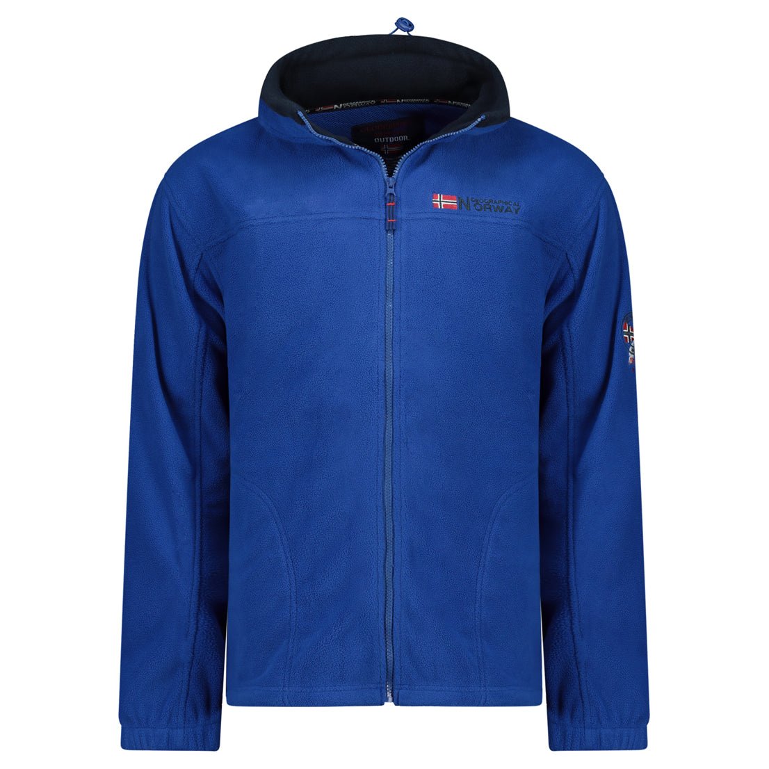 Geographical Norway Tamazonie Homme - Polaire zippée - Geographical Norway - L Bleu Royal