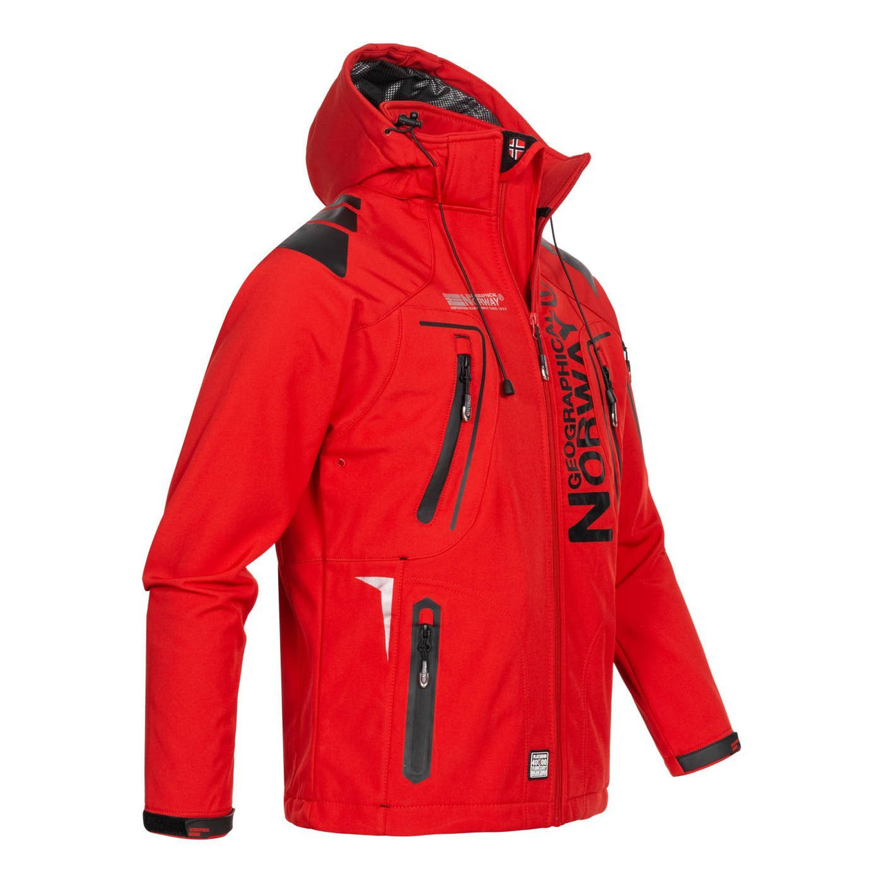 Geographical Norway Techno Man - Giacca softshell - Geographical Norway - S Rosso Nero