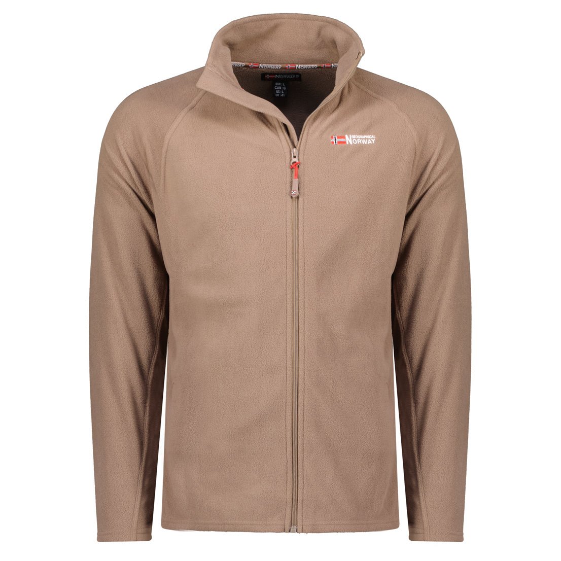Geographical Norway Uomo Tug Fz - Micro - pile - Geographical Norway - S Taupe