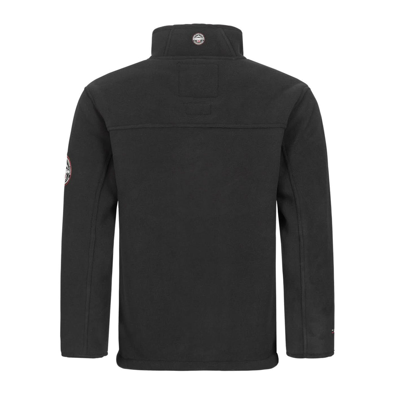 Geographical Norway Ubolt Homme - Kaschierte Sherpa-Fleecejacke Schwarz - Geographical Norway - S Schwarz