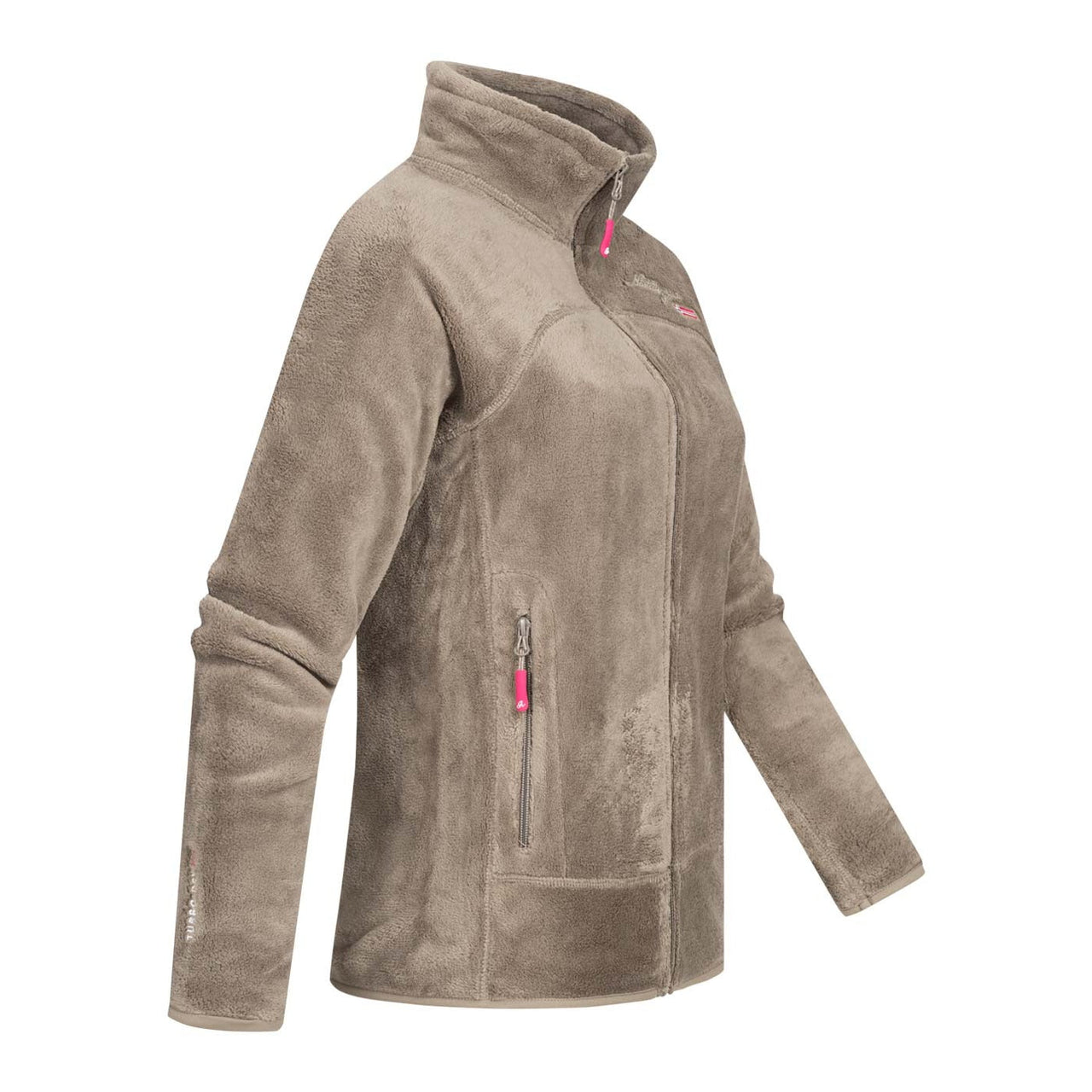 Geographical Norway Geographical Norway Upaline Mujer - Forro polar muy suave con cremallera - Geographical Norway - S Taupe