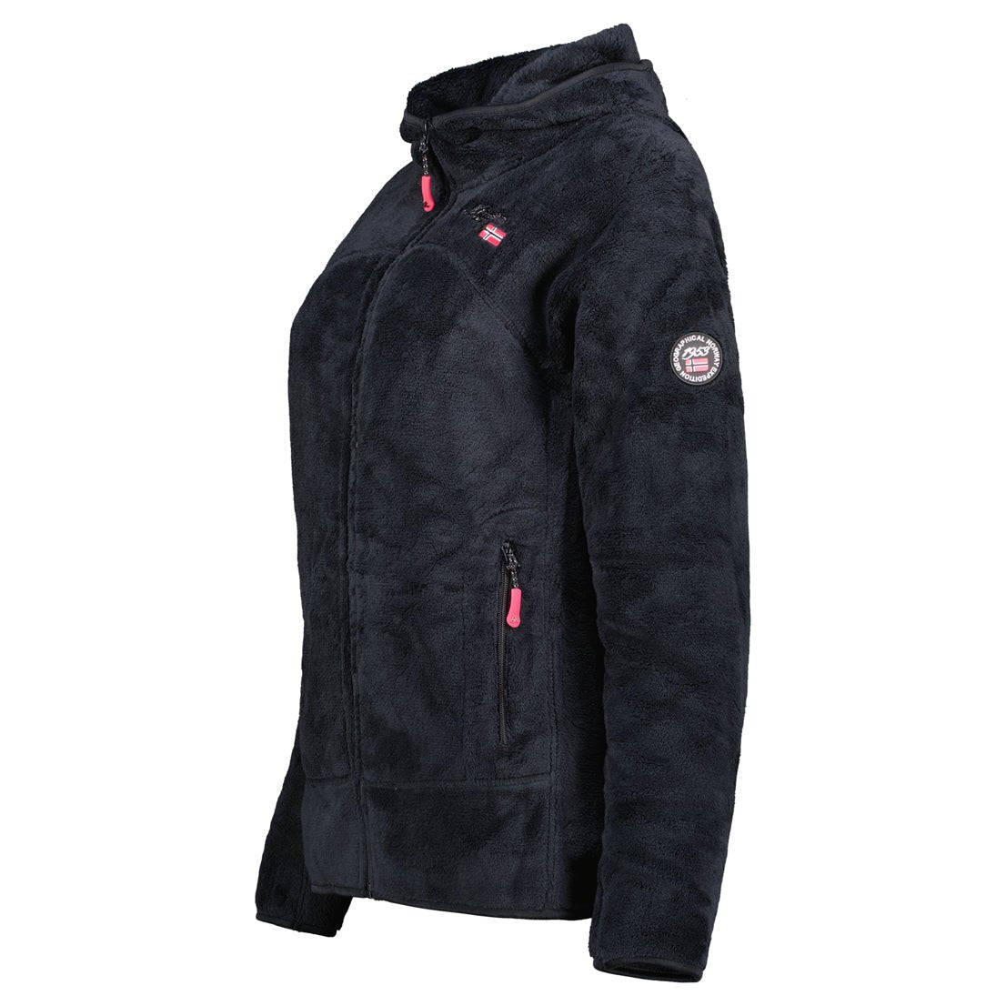 Geographical Norway Upalood Femme - Polaire zippée - Geographical Norway - S Noir