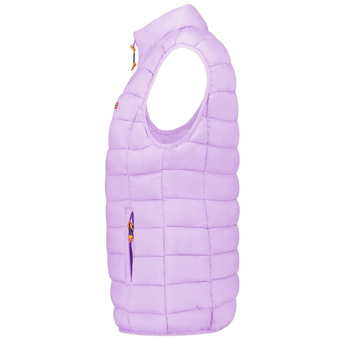 Geographical Norway VATIKOLOR Femme - Gilet Sans Manche avec Zip - Geographical Norway - S Parme