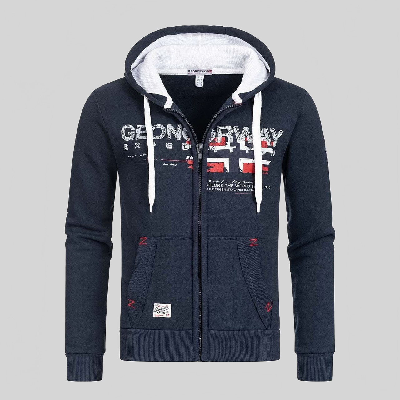 Geographical Norway Gisland Uomo - Felpa con cappuccio - Geographical Norway GISLAND_MEN_GRIS_CLAIR_SDB-GISLAND_MEN_GRIS_CLAIR_M_SDB-GISLAND_MEN_GRIS_CLAIR_L_SDB-GISLAND_MEN_GRIS_CLAIR_XL_SDB-GISLAND_MEN_GRIS_CLAIR_XXL_SDB-GISLAND_MEN_GRIS_FONCE_SDB-GISLAND_MEN_GRIS_FONCE_M_SDB-GISLAND_MEN_GRIS_FONCE_L_SDB-GISLAND_MEN_GRIS_FONCE_XL_SDB-GISLAND_MEN_GRIS_FONCE_XXL_SDB