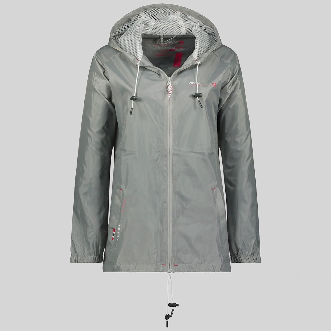 Geographical Norway Boat Femme - Veste femme coupe - vent - Geographical Norway - S Marron