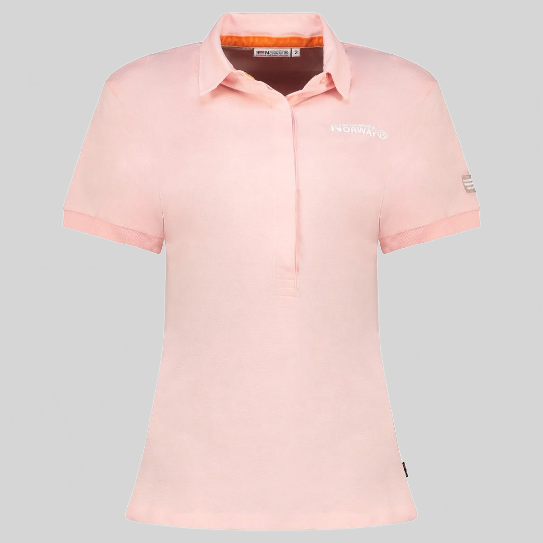 Geographical Norway Kumping Femme - Polo à imprimés avec col boutonné - Geographical Norway KUMPING_LADY_CREME_S_SDB-KUMPING_LADY_CREME_M_SDB-KUMPING_LADY_CREME_L_SDB-KUMPING_LADY_CREME_XL_SDB-KUMPING_LADY_CREME_XXL_SDB-KUMPING_LADY_VIOLET_S_SDB-KUMPING_LADY_VIOLET_M_SDB-KUMPING_LADY_VIOLET_L_SDB-KUMPING_LADY_VIOLET_XL_SDB-KUMPING_LADY_VIOLET_XXL_SDB