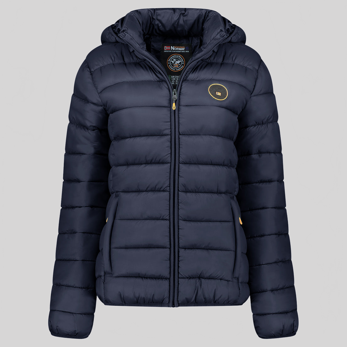 Geographical Norway ATIKAMAP HOOD Damen - Jacke Dunkelbraun