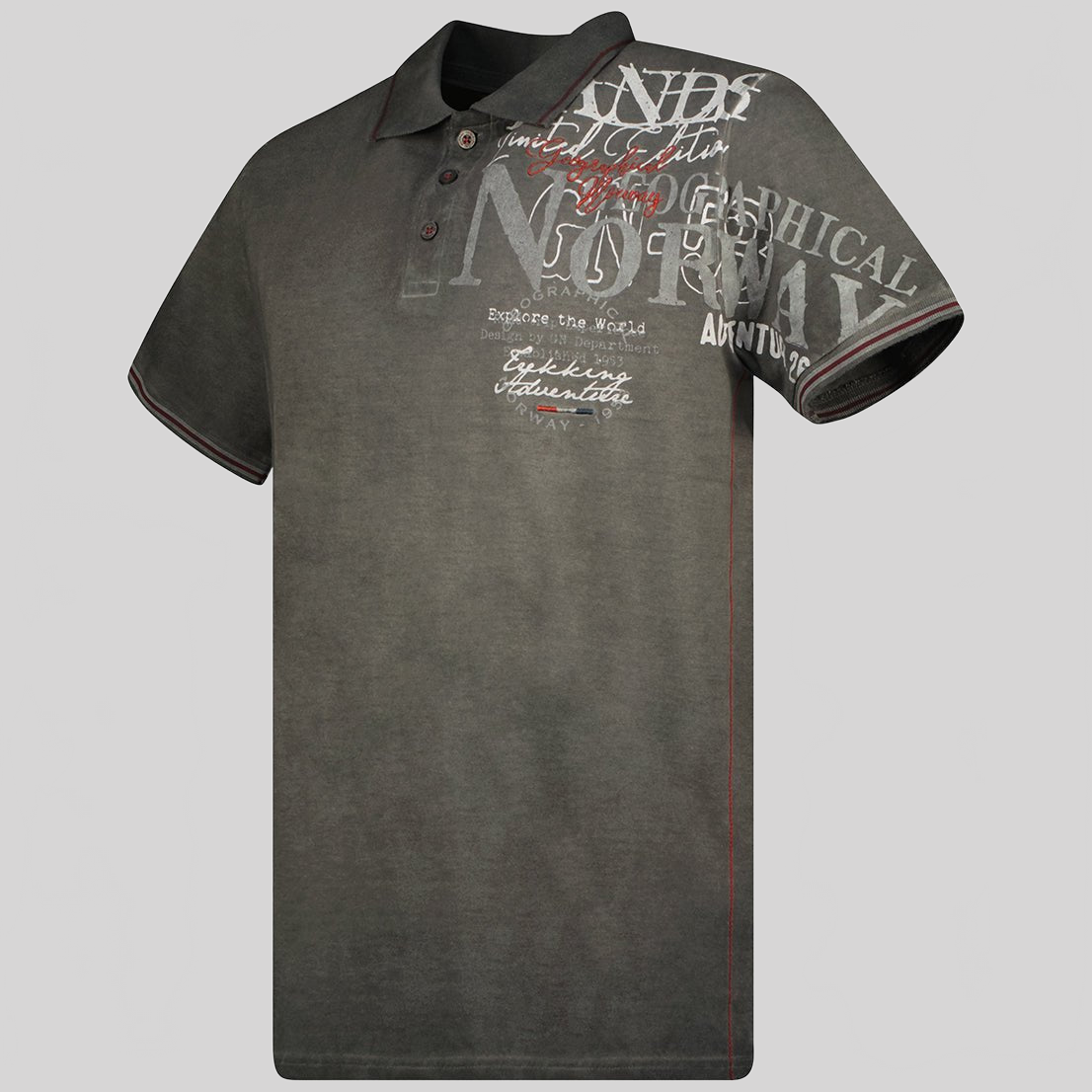 Geographical Norway Kadventure Uomo - Polo, maniche corte - Geographical Norway KADVENTURE_MEN_BLEU_M_SDB-KADVENTURE_MEN_BLANC_M_SDB-KADVENTURE_MEN_BLEU_L_SDB-KADVENTURE_MEN_BLANC_L_SDB-KADVENTURE_MEN_BLEU_XL_SDB-KADVENTURE_MEN_BLANC_XL_SDB-KADVENTURE_MEN_BLANC_XXL_SDB-KADVENTURE_MEN_BLEU_XXL_SDB-KADVENTURE_MEN_BLEU_3XL_SDB-KADVENTURE_MEN_MARINE_M_SDB