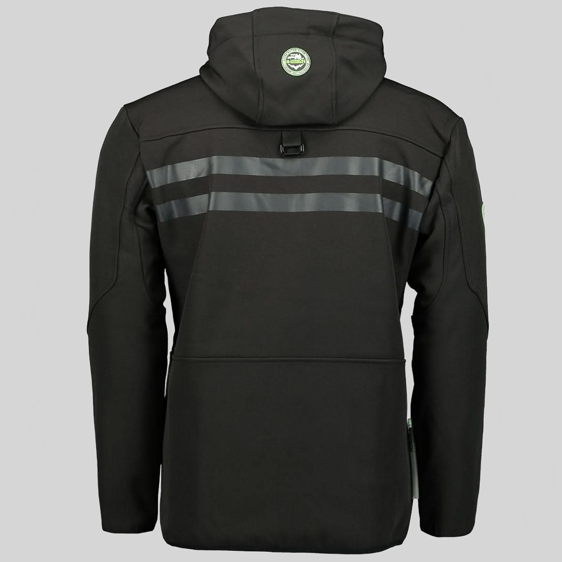 Geographical Norway Royaute Homme - Softshell Dunkelgrau Orange - Geographical Norway - S Dunkelgrau Orange