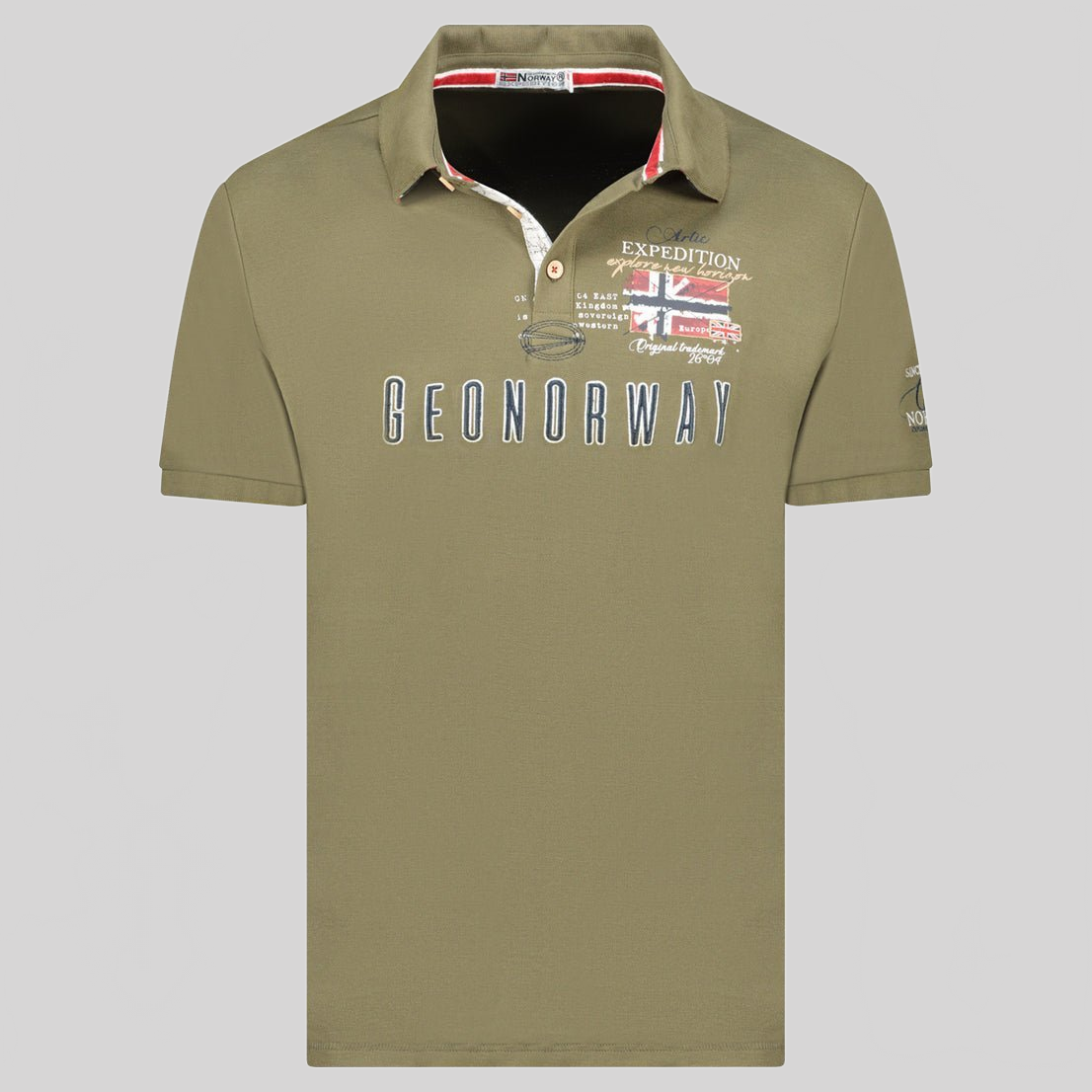 Geographical Norway KASON Hombre - Polo manga corta 100% Algodón - Geographical Norway KASON_MEN_GRIS_CLAIR_S_S_SDB-KASON_MEN_BLANC_S_SDB-KASON_MEN_GRIS_CLAIR_M_SDB-KASON_MEN_BLANC_M_SDB-KASON_MEN_GRIS_CLAIR_L_SDB-KASON_MEN_BLANC_L_SDB-KASON_MEN_GRIS_CLAIR_XL_SDB-KASON_MEN_BLANC_XL_SDB-KASON_MEN_GRIS_CLAIR_XXL_SDB-KASON_MEN_BLANC_XXL_SDB