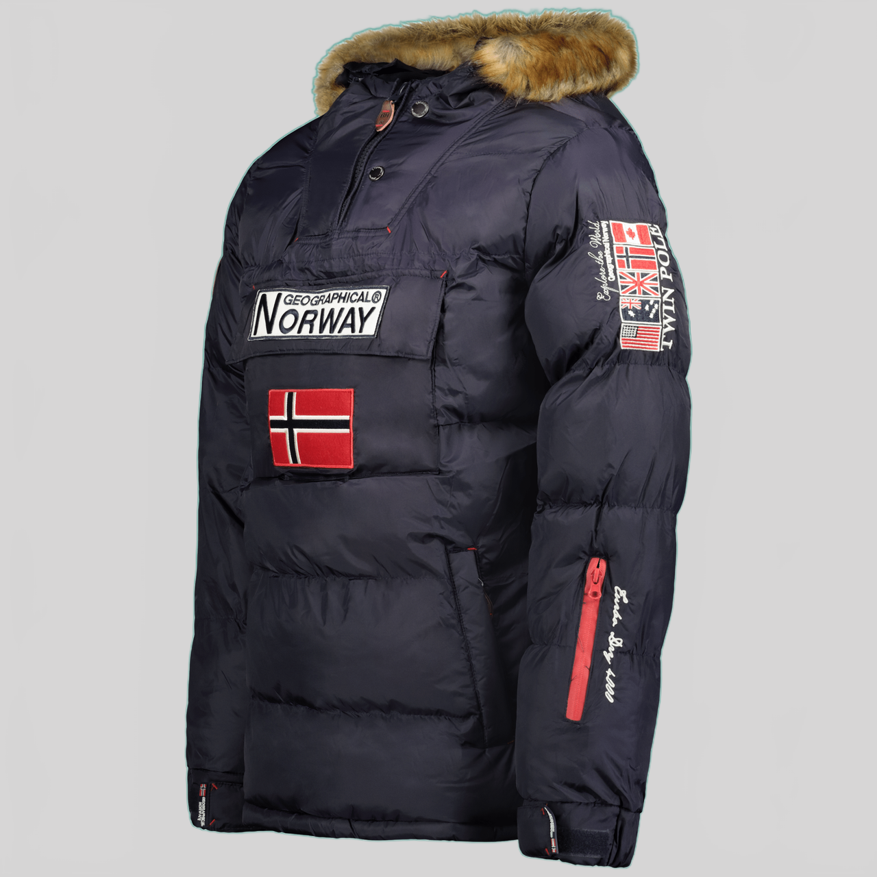 Geographical Norway Bilboquet Man - Quilted Puffer jacket with headband - Geographical Norway BILBOQUET_MEN_NOIR_S_SDB-BILBOQUET_MEN_GRIS_FONCE_S_SDB-BILBOQUET_MEN_KAKI_S_SDB-BILBOQUET_MEN_ROUGE_S_SDB-BILBOQUET_MEN_MARINE_S_SDB-BILBOQUET_MEN_NOIR_M_SDB-BILBOQUET_MEN_GRIS_FONCE_M_SDB-BILBOQUET_MEN_KAKI_M_SDB-BILBOQUET_MEN_ROUGE_M_SDB-BILBOQUET_MEN_MARINE_M_SDB