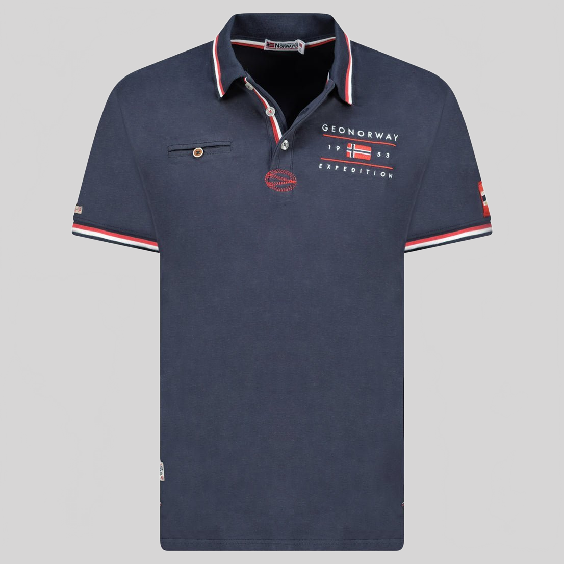 Geographical Norway KONBUSTYBLE Homme - Polo à Manches Courtes 100% Coton - Geographical Norway KONBUSTYBLE_MEN_GRIS_CLAIR_S_SDB-KONBUSTYBLE_MEN_GRIS_CLAIR_M_SDB-KONBUSTYBLE_MEN_GRIS_CLAIR_L_SDB-KONBUSTYBLE_MEN_GRIS_CLAIR_XL_SDB-KONBUSTYBLE_MEN_GRIS_CLAIR_XXL_SDB-KONBUSTYBLE_MEN_GRIS_CLAIR_3XL_SDB-KONBUSTYBLE_MEN_MARINE_S_SDB-KONBUSTYBLE_MEN_MARINE_M_SDB-KONBUSTYBLE_MEN_MARINE_L_SDB-KONBUSTYBLE_MEN_MARINE_XL_SDB