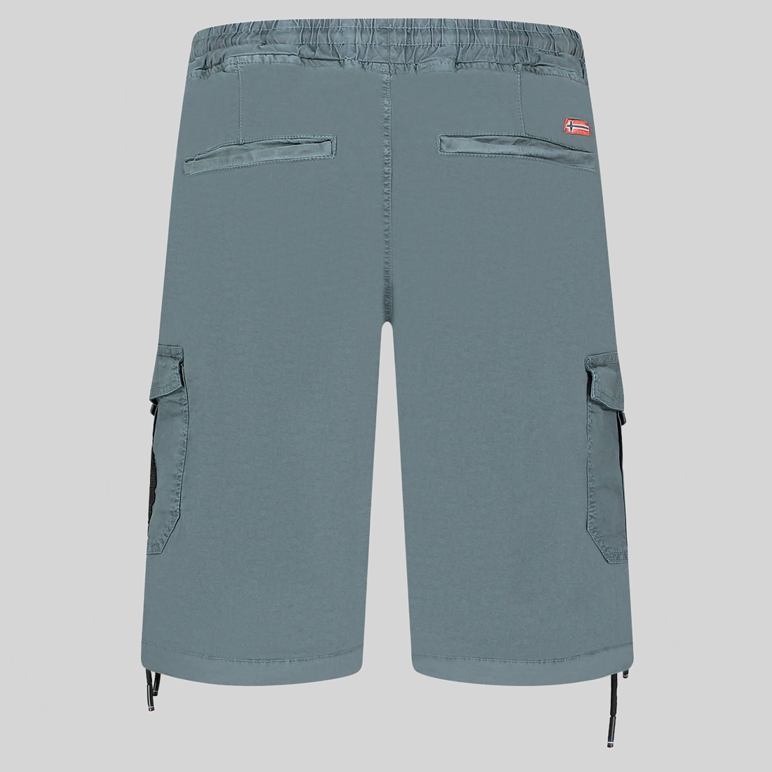 Geographical Geographical Norway Pacaro Hombre - Bermudas cargo con bolsillos, insignias y cordón - Geographical Norway PACARO_MEN_BLEU_S_SDB-PACARO_MEN_BLEU_M_SDB-PACARO_MEN_BLEU_L_SDB-PACARO_MEN_BLEU_XL_SDB-PACARO_MEN_BLEU_XXL_SDB-PACARO_MEN_BLEU_3XL_SDB-PACARO_MEN_MARINE_S_S_SDB-PACARO_MEN_MARINE_M_SDB-PACARO_MEN_MARINE_L_SDB-PACARO_MEN_MARINE_XL_SDB