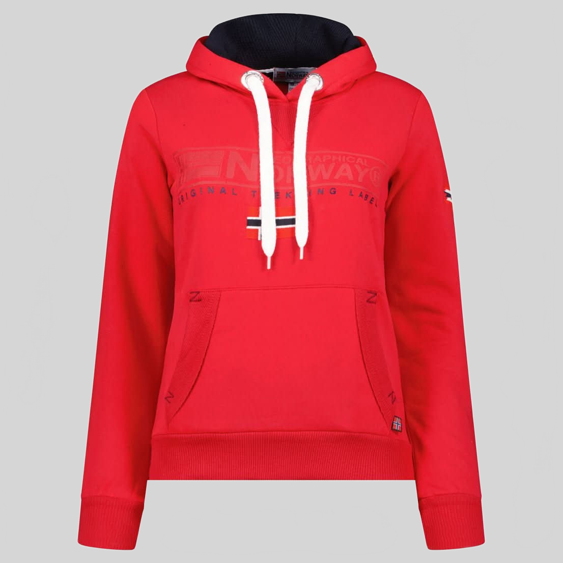Geographical Norway Gasic Women - Hooded sweatshirt - Geographical Norway GASIC_LADY_MARINE_SDB-GASIC_LADY_GRIS_CLAIR_SDB-GASIC_LADY_NOIR_SDB-GASIC_LADY_ROSE_FLASH_S_SDB-GASIC_LADY_ROUGE_S_SDB-GASIC_LADY_MARINE_M_SDB-GASIC_LADY_GRIS_CLAIR_M_SDB-GASIC_LADY_NOIR_M_SDB-GASIC_LADY_ROSE_FLASH_M_SDB-GASIC_LADY_ROUGE_M_SDB