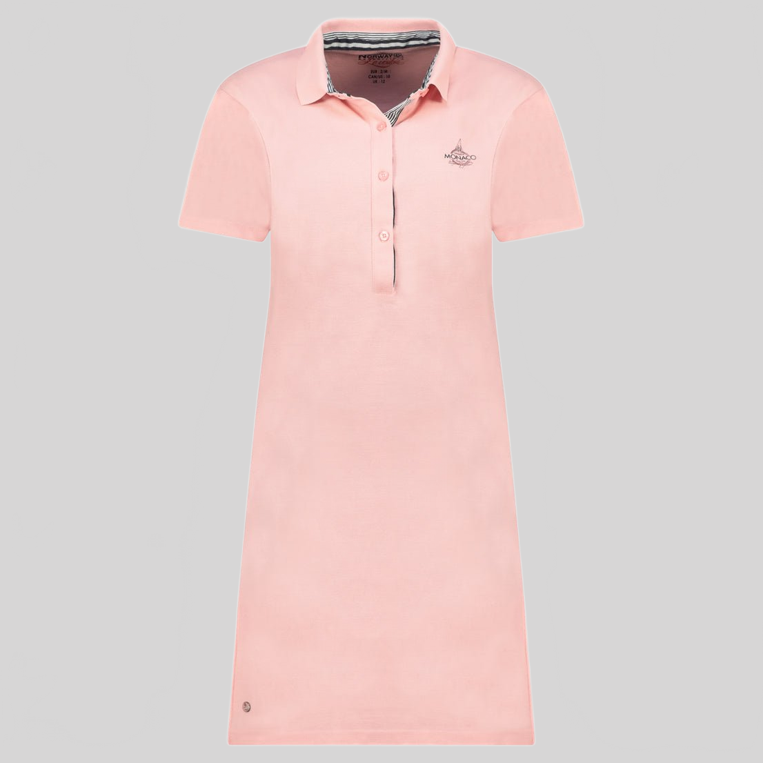Geographical Norway Kandra Woman - Sleeveless polo dress with embroidery - Geographical Norway KANDRA_LADY_MARINE_S_SDB-KANDRA_LADY_NOIR_S_SDB-KANDRA_LADY_BLANC_S_SDB-KANDRA_LADY_MARINE_M_SDB-KANDRA_LADY_NOIR_M_SDB-KANDRA_LADY_BLANC_M_SDB-KANDRA_LADY_MARINE_L_SDB-KANDRA_LADY_NOIR_L_SDB-KANDRA_LADY_BLANC_L_SDB-KANDRA_LADY_MARINE_XL_SDB