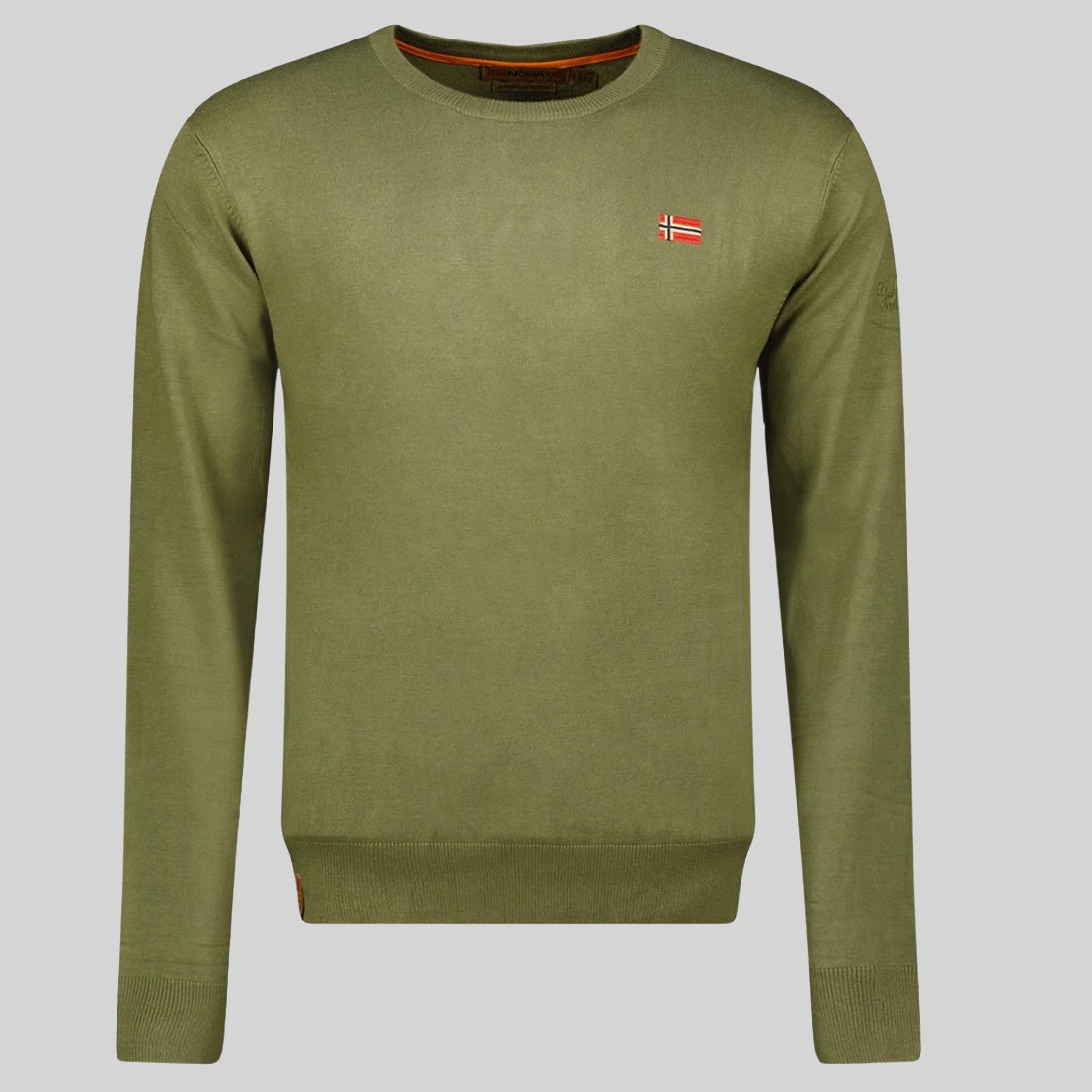 Geographical Norway FERASMO Homme - Round neck sweater - Geographical Norway FERASMO_MEN_GRIS_FONCE_SDB-FERASMO_MEN_OLIVE_S_SDB-FERASMO_MEN_MARINE_SDB-FERASMO_MEN_NOIR_S_SDB-FERASMO_MEN_GRIS_FONCE_M_SDB-FERASMO_MEN_OLIVE_M_SDB-FERASMO_MEN_MARINE_M_SDB-FERASMO_MEN_NOIR_M_SDB-FERASMO_MEN_GRIS_FONCE_L_SDB-FERASMO_MEN_OLIVE_L_SDB