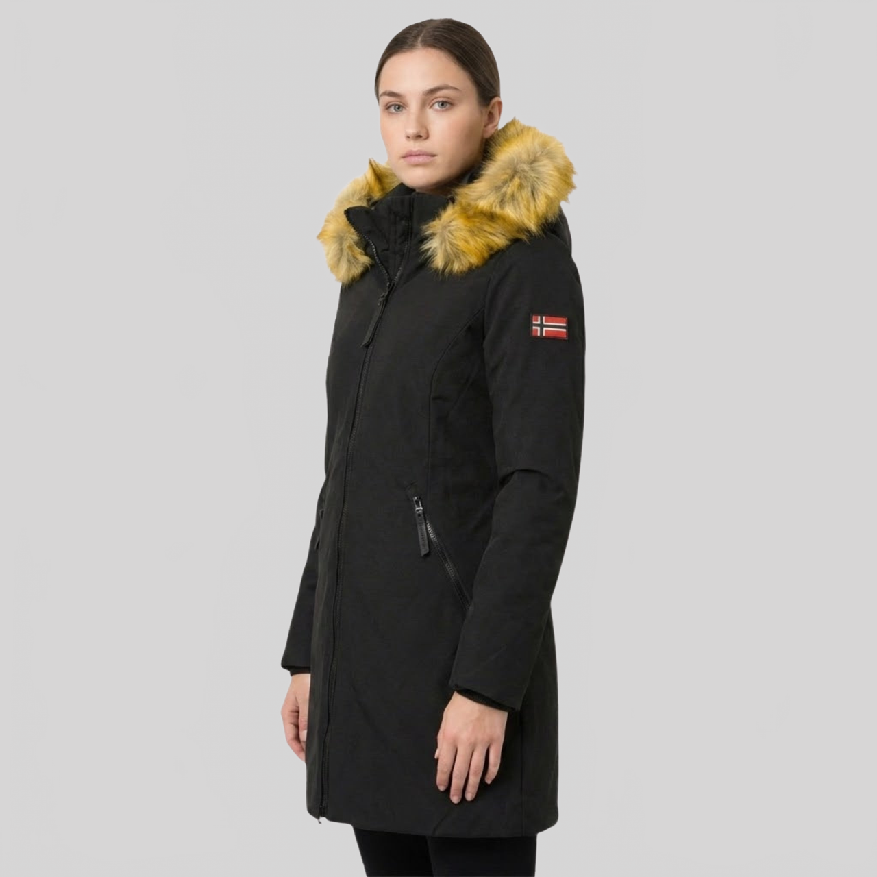 Geographical Norway Adelaide Femme - Parka à capuche, fourrure et poches - Geographical Norway ADELAIDE_LADY_MARINE_S_SDB-ADELAIDE_LADY_MARINE_M_SDB-ADELAIDE_LADY_MARINE_L_SDB-ADELAIDE_LADY_MARINE_XL_SDB-ADELAIDE_LADY_MARINE_XXL_SDB-ADELAIDE_LADY_NOIR_S_SDB-ADELAIDE_LADY_NOIR_M_SDB-ADELAIDE_LADY_NOIR_L_SDB-ADELAIDE_LADY_NOIR_XL_SDB-ADELAIDE_LADY_NOIR_XXL_SDB