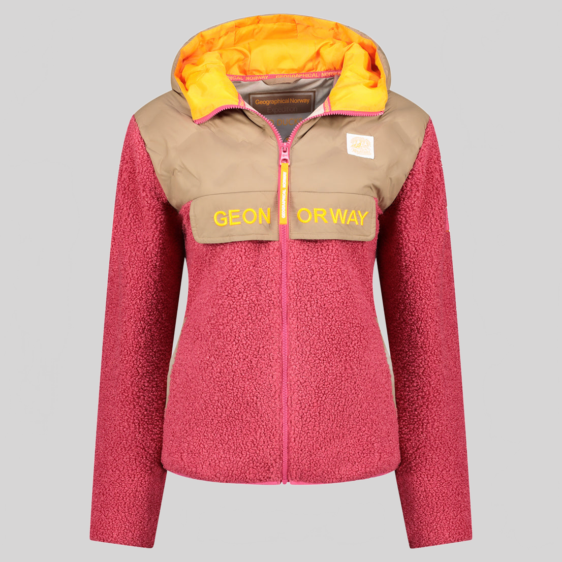 Geographical Norway TECHIC FZ Femme - Polaire Noir