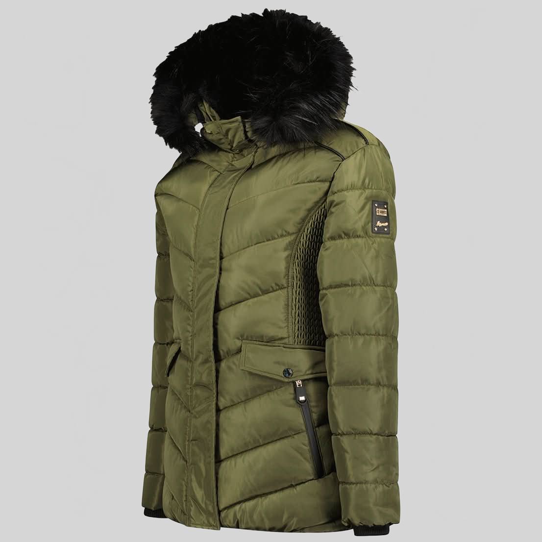Geographical Norway Augustine Short - Ladies Long Parka - Geographical Norway AUGUSTINE_LADY_SHORT_KAKI_S_SDB-AUGUSTINE_LADY_SHORT_KAKI_M_SDB-AUGUSTINE_LADY_SHORT_KAKI_L_SDB-AUGUSTINE_LADY_SHORT_KAKI_XL_SDB-AUGUSTINE_LADY_SHORT_KAKI_XXL_SDB-AUGUSTINE_LADY_SHORT_MARINE_S_SDB-AUGUSTINE_LADY_SHORT_MARINE_M_SDB-AUGUSTINE_LADY_SHORT_MARINE_L_SDB-AUGUSTINE_LADY_SHORT_MARINE_XL_SDB-AUGUSTINE_LADY_SHORT_MARINE_XXL_SDB