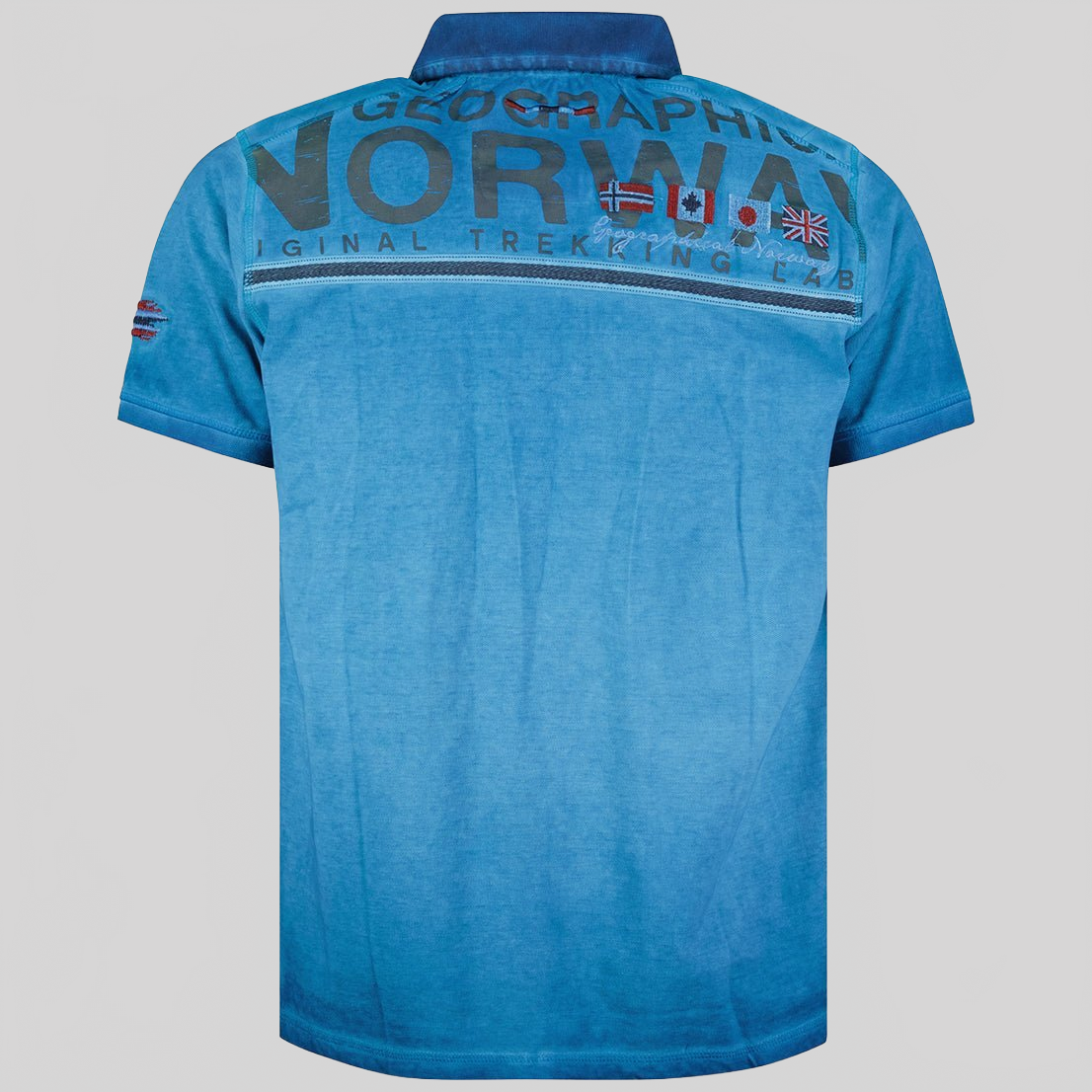 Geographical Norway Kamo Homme - Faded effect short sleeve polo shirt - Geographical Norway KAMO_MEN_CORAIL_M_SDB-KAMO_MEN_CORAIL_L_SDB-KAMO_MEN_CORAIL_XL_SDB-KAMO_MEN_BLEU_M_SDB-KAMO_MEN_BLEU_L_SDB-KAMO_MEN_BLEU_XL_SDB-KAMO_MEN_BLEU_XXL_SDB-KAMO_MEN_GRIS_CLAIR_S_SDB-KAMO_MEN_GRIS_CLAIR_M_SDB-KAMO_MEN_GRIS_CLAIR_L_SDB