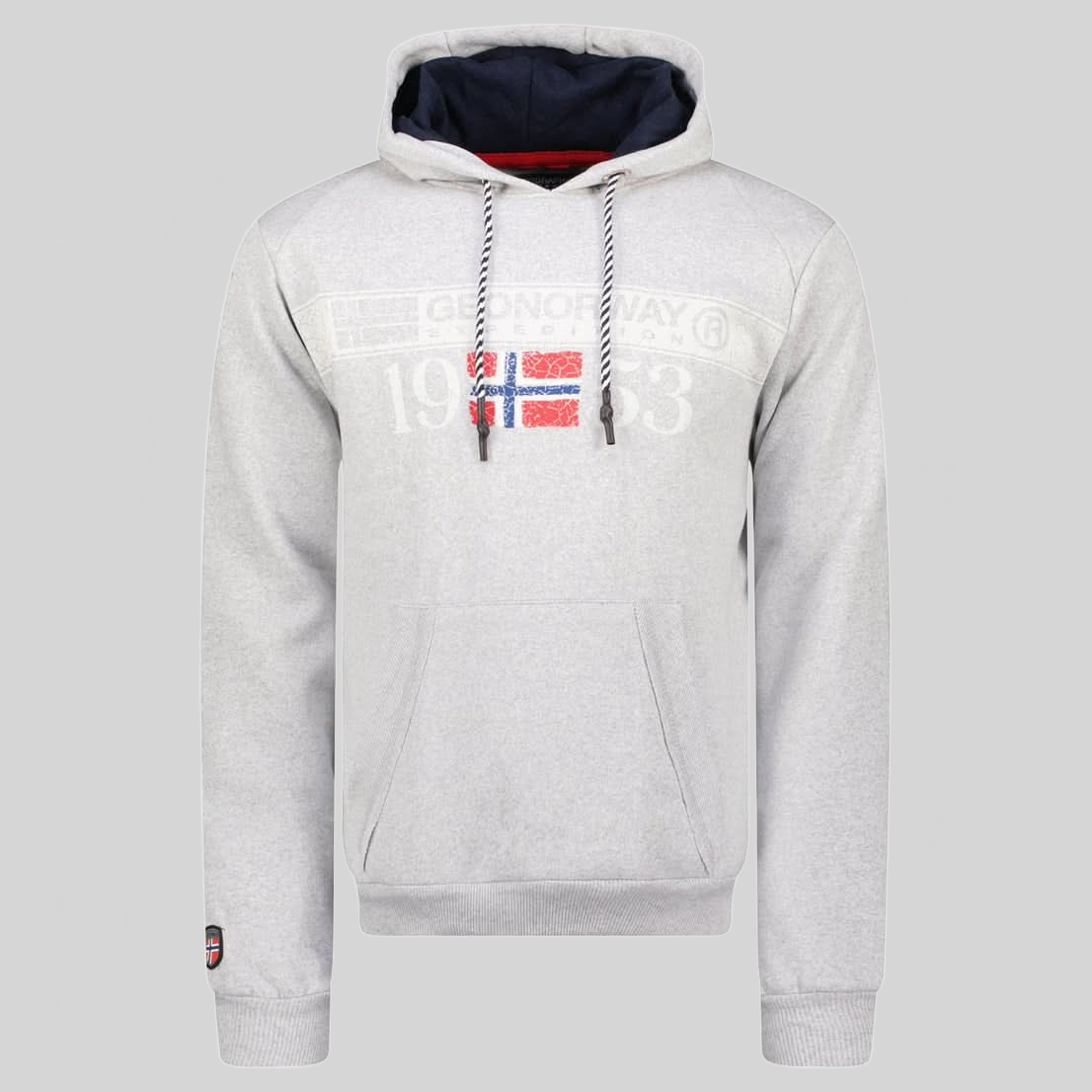 Geographical Norway Fastlife Homme - Sweatshirt zum Überziehen mit Kapuze - Geographical Norway FASTLIFE_MEN_NOIR_S_SDB-FASTLIFE_MEN_NOIR_MSDB-FASTLIFE_MEN_NOIR_L_SDB-FASTLIFE_MEN_NOIR_XL_SDB-.FASTLIFE_MEN_SCHWARZ_XXL_SDB-FASTLIFE_MEN_SCHWARZ_3XL_SDB-FASTLIFE_MEN_GRAU_KLAR_S_SDB-FASTLIFE_MEN_GRAU_KLAR_M_SDB-FASTLIFE_MEN_GRAU_KLAR_L_SDB-FASTLIFE_MEN_GRAU_KLAR_XL_SDB
