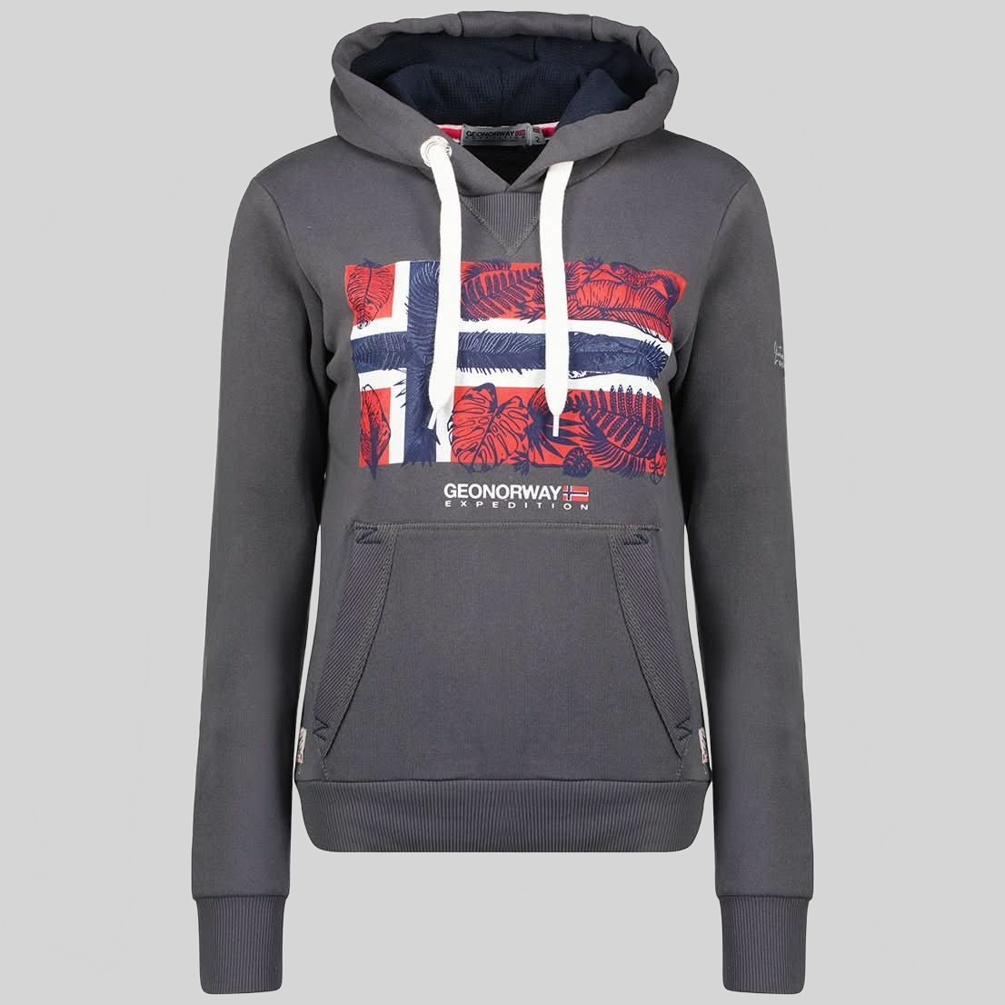 Geographical Norway Gpalm Donna - Top in felpa - Geographical Norway GPALM_LADY_GRIS_FONCE_S_SDB-GPALM_LADY_GRIS_CLAIR_SDB-GPALM_LADY_MARINE_SDB-GPALM_LADY_ROSE_FLASH_S_SDB-GPALM_LADY_TAUPE_S_SDB-GPALM_LADY_GREY_FONCE_M_SDB-GPALM_LADY_GREY_LIGHT_M_SDB-GPALM_LADY_MARINE_M_SDB-GPALM_LADY_ROSE_FLASH_SDB-GPALM_LADY_TAUPE_M_SDB