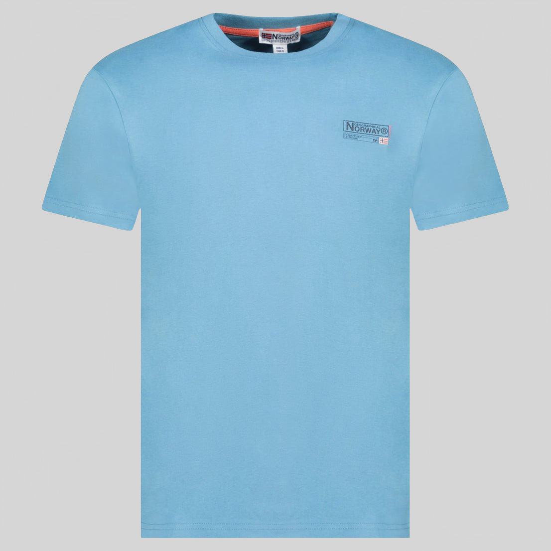 Geographical Norway Jilva Homme - T-shirt avec impression poitrine - Geographical Norway JILVA_MEN_MARINE_S_SDB-JILVA_MEN_MENTHE_S_SDB-JILVA_MEN_BLANC_CASSE_S_SDB-JILVA_MEN_PECHE_S_SDB-JILVA_MEN_BLEU_S_SDB-JILVA_MEN_BLANC_CASSE_M_SDB-JILVA_MEN_PECHE_M_SDB-JILVA_MEN_BLEU_M_SDB-JILVA_MEN_MENTHE_M_SDB-JILVA_MEN_MARINE_M_SDB