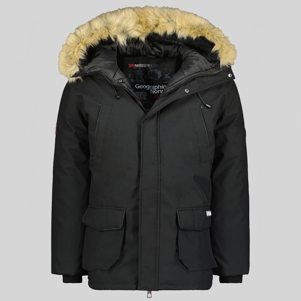 Geographical Norway Geographical Norway Claude Homme - Parka con cremallera - Geographical Norway CLAUDE_MEN_NOIR_SDB-CLAUDE_MEN_KAKI_SDB-CLAUDE_MEN_MARINE_SDB-CLAUDE_MEN_NOIR_M_SDB-CLAUDE_MEN_KAKI_M_SDB-CLAUDE_MEN_MARINE_M_SDB-CLAUDE_MEN_NOIR_L_SDB-CLAUDE_MEN_KAKI_L_SDB-CLAUDE_MEN_MARINE_L_SDB-CLAUDE_MEN_NOIR_XL_SDB