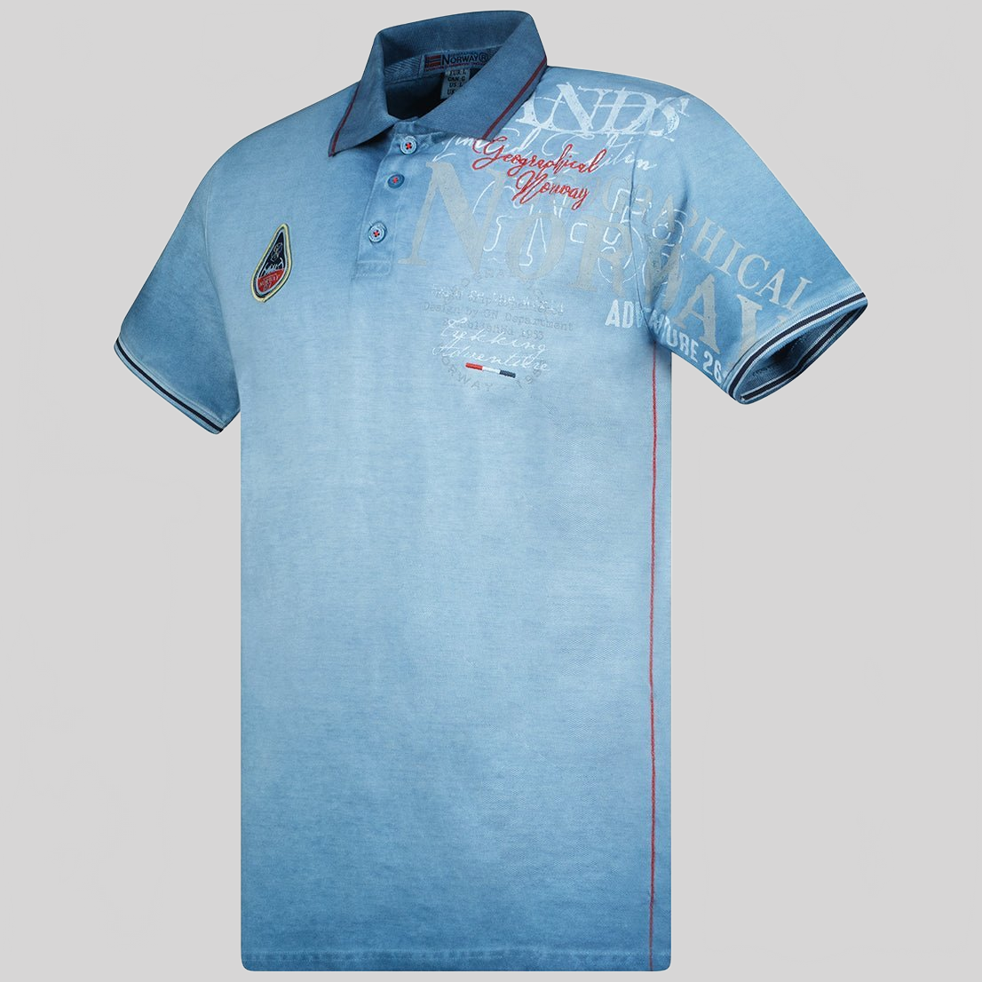 Geographical Norway Kadventure Uomo - Polo, maniche corte - Geographical Norway KADVENTURE_MEN_BLEU_M_SDB-KADVENTURE_MEN_BLANC_M_SDB-KADVENTURE_MEN_BLEU_L_SDB-KADVENTURE_MEN_BLANC_L_SDB-KADVENTURE_MEN_BLEU_XL_SDB-KADVENTURE_MEN_BLANC_XL_SDB-KADVENTURE_MEN_BLANC_XXL_SDB-KADVENTURE_MEN_BLEU_XXL_SDB-KADVENTURE_MEN_BLEU_3XL_SDB-KADVENTURE_MEN_MARINE_M_SDB