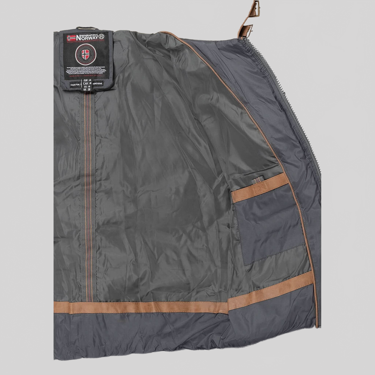 Geographical Norway Abramovitch Uomo - Giacca imbottita matelassée Nero - Geographical Norway - S Nero