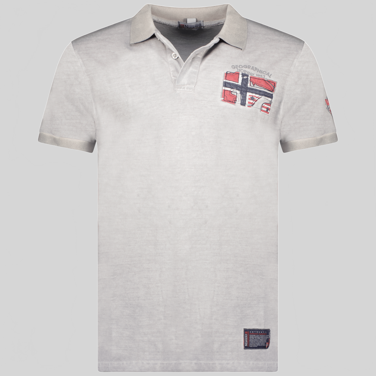 Geographical Norway Kotz Homme - Polo-Shirt mit kurzen Ärmeln - Geographical Norway KOTZ_MEN_BLEU_M_SDB-KOTZ_MEN_BLEU_L_SDB-KOTZ_MEN_BLEU_XL_SDB-KOTZ_MEN_BLEU_XXL_SDB-.KOTZ_MEN_BLAU_3XL_SDB-KOTZ_MEN_GRAU_KLAR_M_SDB-KOTZ_MEN_GRAU_KLAR_L_SDB-KOTZ_MEN_GRAU_KLAR_XL_SDB-KOTZ_MEN_GRAU_KLAR_XXL_SDB-KOTZ_MEN_GRAU_KLAR_3XL_SDB