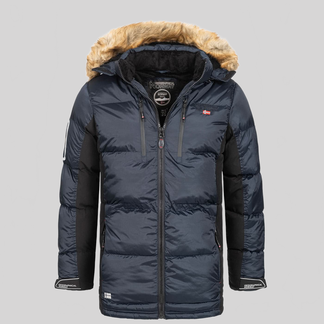 Geographical Norway Danone Homme - Parka a due strati da uomo - Geographical Norway DANONE_MEN_MARINE_S_SDB-DANONE_MEN_NOIR_SDB-DANONE_MEN_MARINE_SDB-DANONE_MEN_NOIR_M_SDB-DANONE_MEN_MARINE_L_SDB-DANONE_MEN_NOIR_L_SDB-DANONE_MEN_MARINE_XL_SDB-DANONE_MEN_NOIR_XL_SDB-DANONE_MEN_NOIR_XXL_SDB-DANONE_MEN_MARINE_XXL_SDB