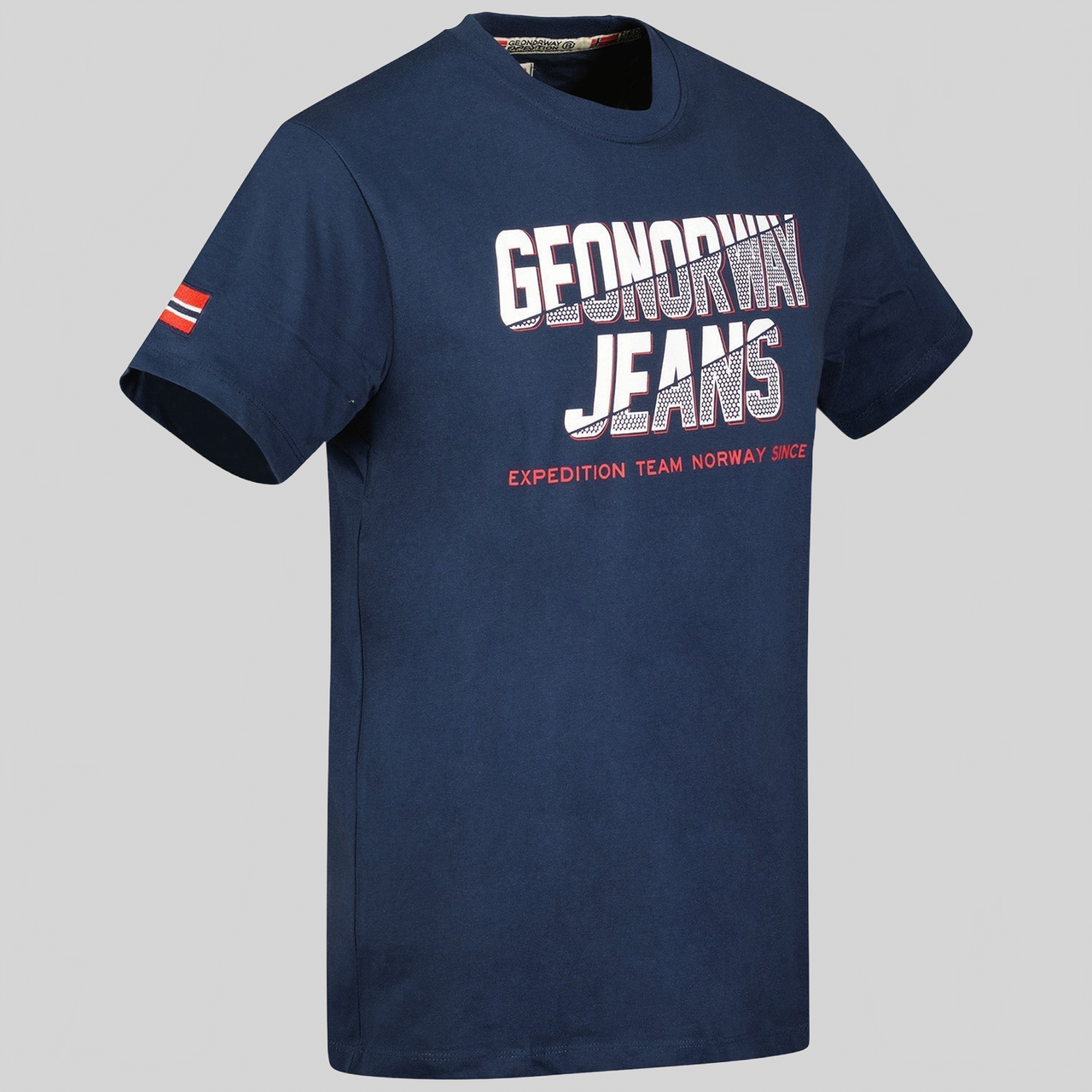 Geographical Norway Jasper - T-shirt Homme Col Rond avec Drapeau et Impressions - Geographical Norway JASPER_MEN_NOIR_M_SDB-JASPER_MEN_BLANC_M_SDB-JASPER_MEN_MARINE_M_SDB-JASPER_MEN_GRIS_CLAIR_M_SDB-JASPER_MEN_ROUGE_M_SDB-JASPER_MEN_GRIS_CLAIR_L_SDB-JASPER_MEN_MARINE_L_SDB-JASPER_MEN_BLANC_L_SDB-JASPER_MEN_ROUGE_L_SDB-JASPER_MEN_NOIR_L_SDB
