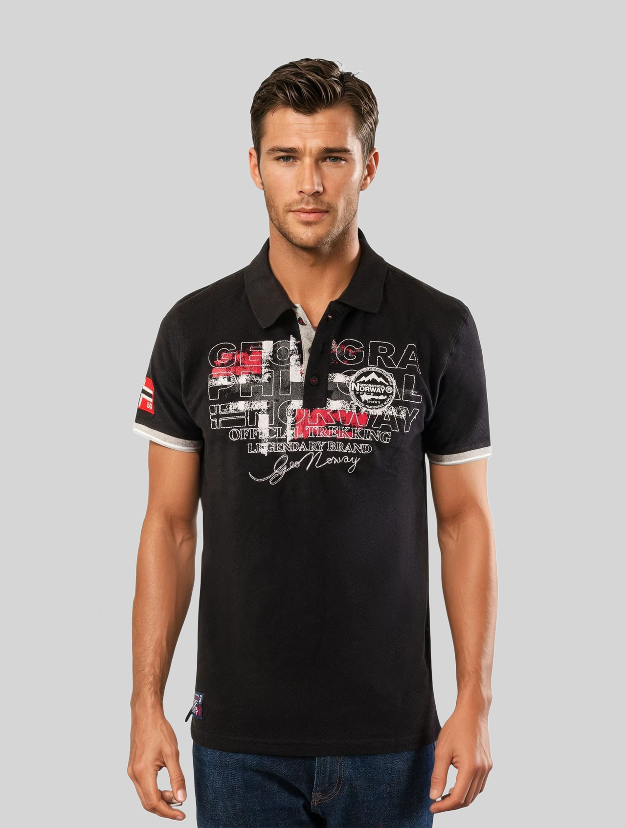 Geographical Norway Geográfica Kutta Hombre - Polo, manga corta - Geographical Norway KUTTA_MEN_GRIS_CLAIR_S_SDB-KUTTA_MEN_GRIS_CLAIR_M_SDB-KUTTA_MEN_GRIS_CLAIR_L_SDB-KUTTA_MEN_GRIS_CLAIR_XL_SDB-KUTTA_MEN_GRIS_CLAIR_XXL_SDB-KUTTA_MEN_GRIS_CLAIR_3XL_SDB-KUTTA_MEN_MARINE_S_SDB-KUTTA_MEN_MARINE_M_SDB-KUTTA_MEN_MARINE_L_SDB-KUTTA_MEN_MARINE_XL_SDB