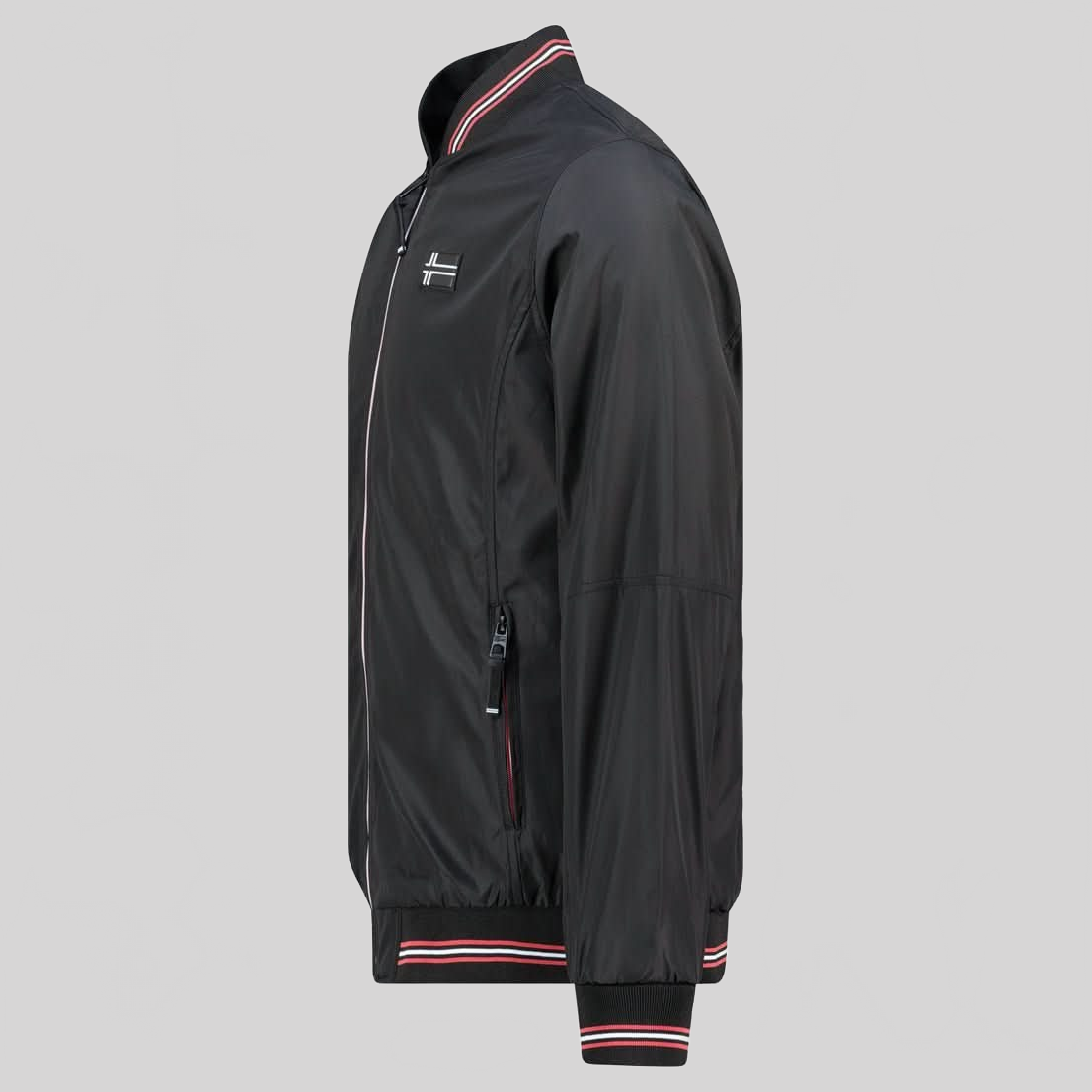 Geographical Norway DALENTE Homme - Spring Jacket with Chest Flag and Side Pockets - Geographical Norway DALENTE_MEN_KAKI_S_SDB-DALENTE_MEN_KAKI_M_SDB-DALENTE_MEN_KAKI_L_SDB-DALENTE_MEN_KAKI_XL_SDB-DALENTE_MEN_KAKI_XXL_SDB-DALENTE_MEN_KAKI_3XL_SDB-DALENTE_MEN_MARINE_S_SDB-DALENTE_MEN_MARINE_M_SDB-DALENTE_MEN_MARINE_L_SDB-DALENTE_MEN_MARINE_XL_SDB