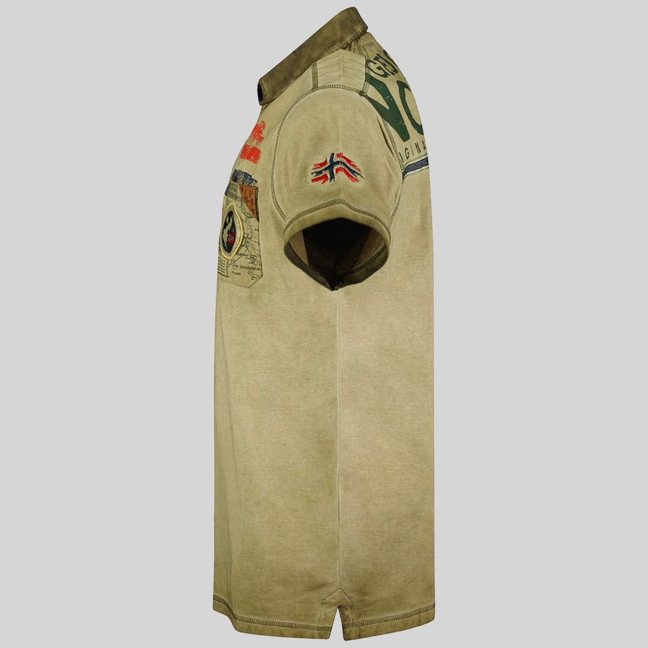 Geographical Norway Kamo Homme - Faded effect short sleeve polo shirt - Geographical Norway KAMO_MEN_CORAIL_M_SDB-KAMO_MEN_CORAIL_L_SDB-KAMO_MEN_CORAIL_XL_SDB-KAMO_MEN_BLEU_M_SDB-KAMO_MEN_BLEU_L_SDB-KAMO_MEN_BLEU_XL_SDB-KAMO_MEN_BLEU_XXL_SDB-KAMO_MEN_GRIS_CLAIR_S_SDB-KAMO_MEN_GRIS_CLAIR_M_SDB-KAMO_MEN_GRIS_CLAIR_L_SDB