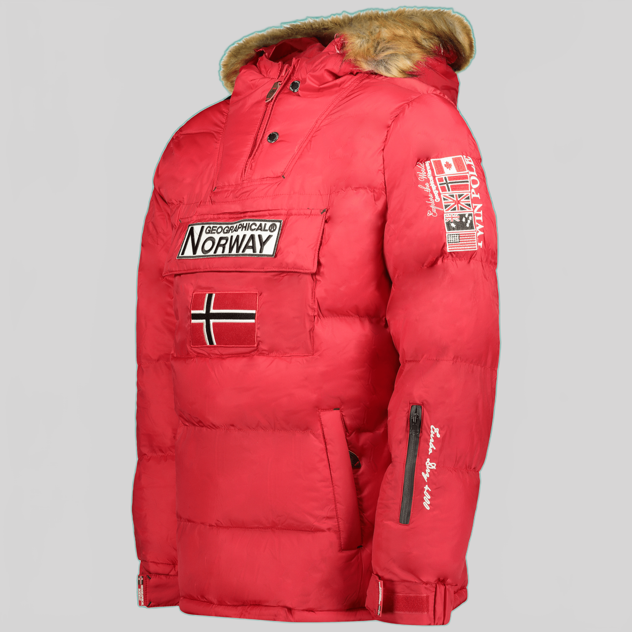 Geographical Norway Bilboquet Man - Quilted Puffer jacket with headband - Geographical Norway BILBOQUET_MEN_NOIR_S_SDB-BILBOQUET_MEN_GRIS_FONCE_S_SDB-BILBOQUET_MEN_KAKI_S_SDB-BILBOQUET_MEN_ROUGE_S_SDB-BILBOQUET_MEN_MARINE_S_SDB-BILBOQUET_MEN_NOIR_M_SDB-BILBOQUET_MEN_GRIS_FONCE_M_SDB-BILBOQUET_MEN_KAKI_M_SDB-BILBOQUET_MEN_ROUGE_M_SDB-BILBOQUET_MEN_MARINE_M_SDB