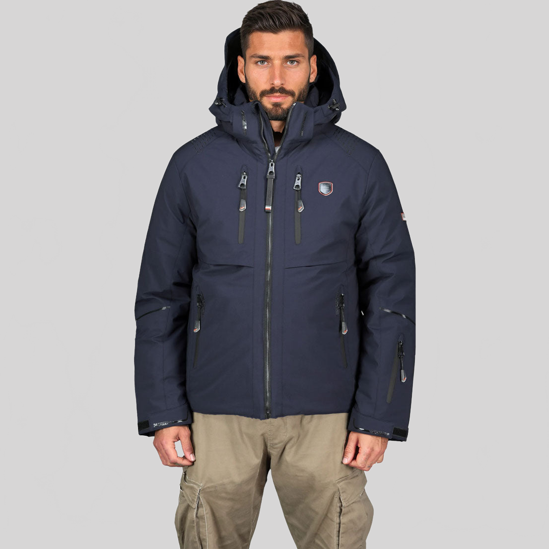 Geographical Norway WAOUH Homme - Ski Jacket Navy