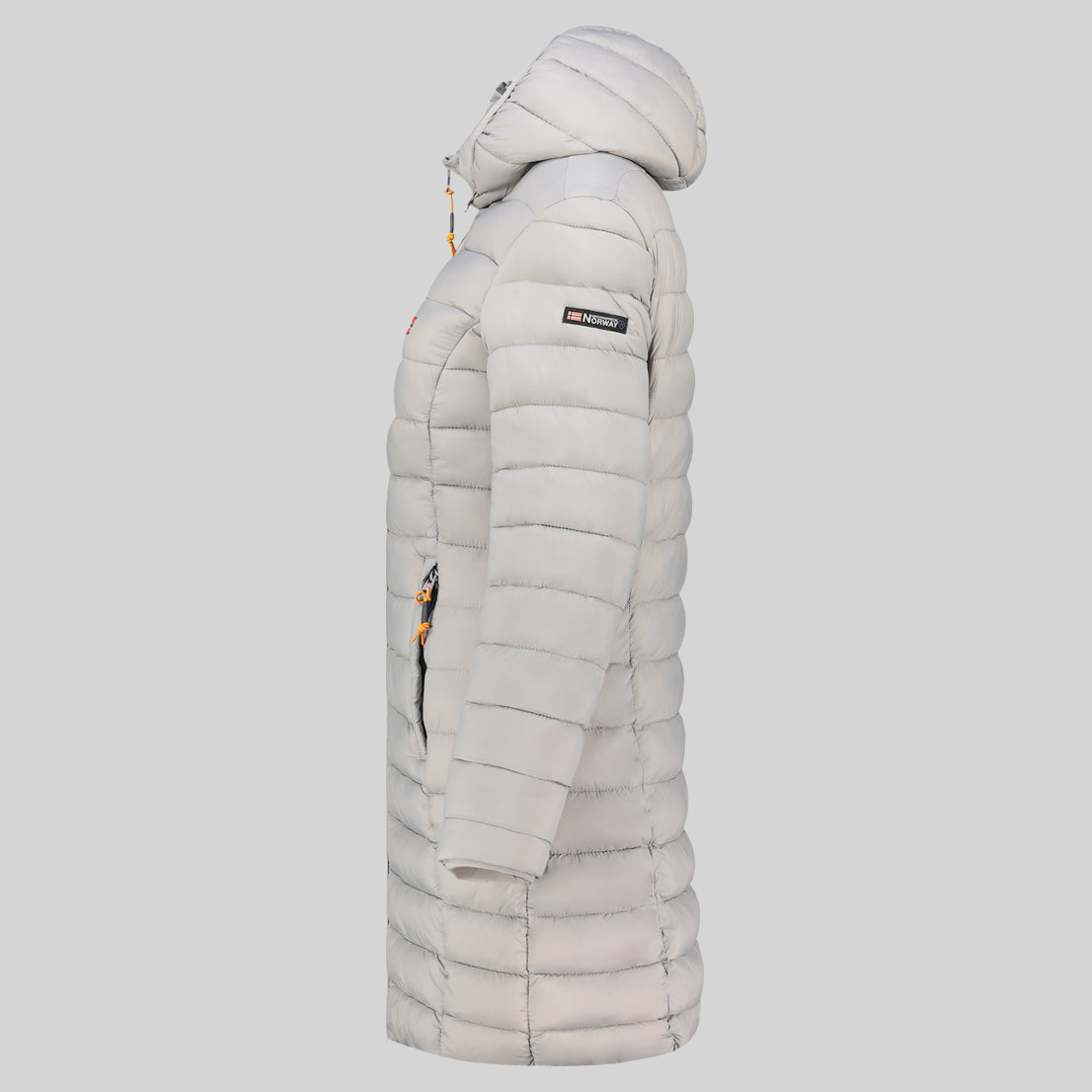 Geographical Norway ATIKOLOR LONG HOOD Mujer - Chaqueta Negro