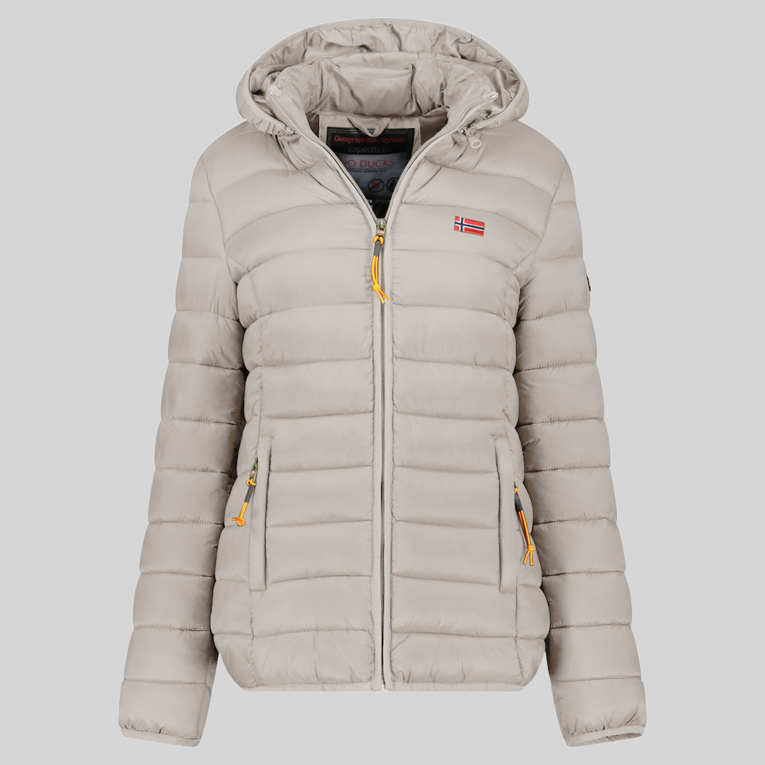 Geographical Norway ATIKOLOR HOOD Women - Jacket Light Grey