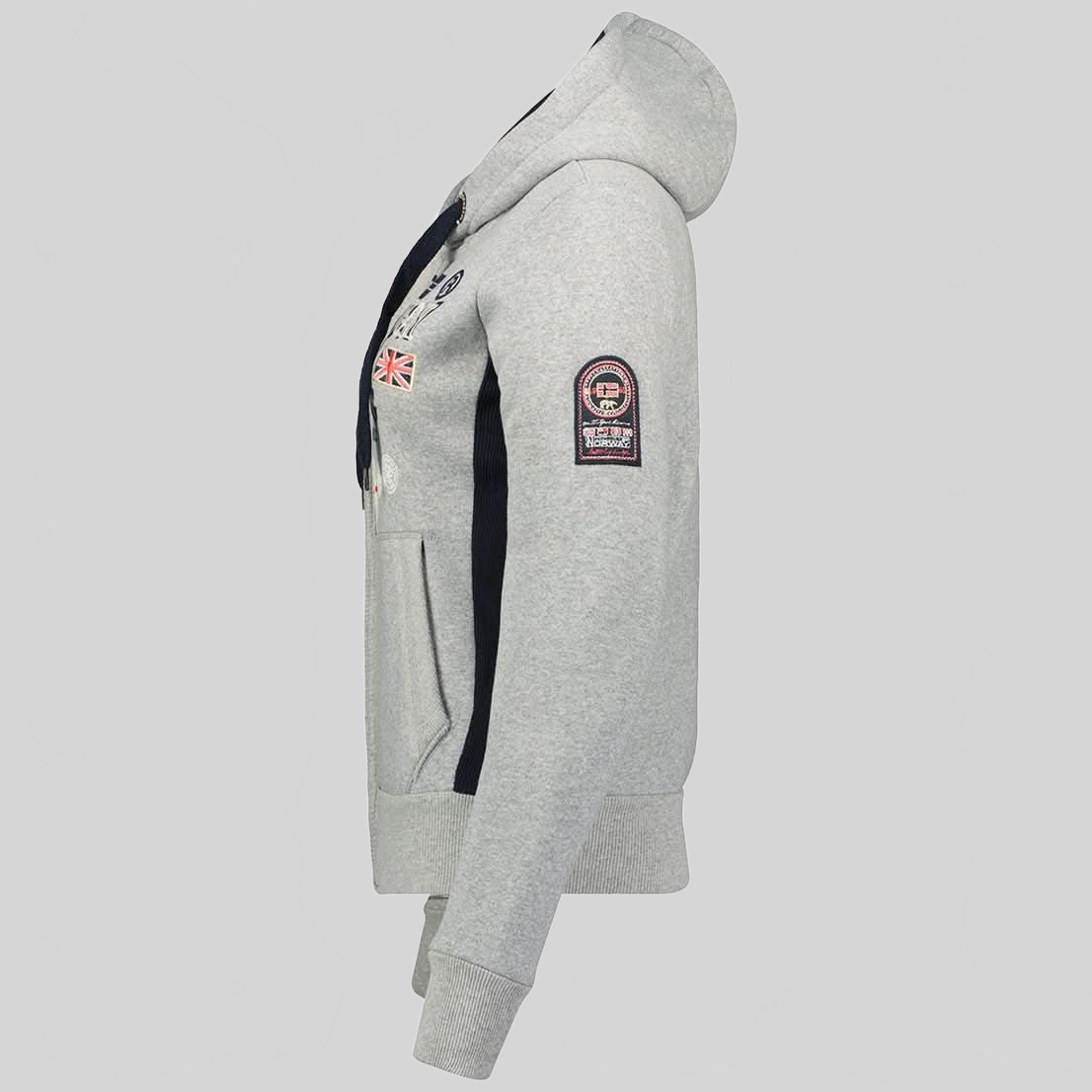 Geographical Norway Gladys Damen - Sweatshirt - Geographical Norway GLADYS_LADYS_GRIS_CLAIR_S_SDB-GLADYS_LADYS_BLANC_SDB-GLADYS_LADYS_CORAIL_S_SDB-GLADYS_LADY_MARINE_S_SDB-.GLADYS_LADY_ROSE_FLASH_S_SDB-GLADYS_LADY_HELLGRAU_M_SDB-GLADYS_LADY_WEISS_M_SDB-GLADYS_LADY_CORAIL_M_SDB-GLADYS_LADY_MARINE_M_SDB-GLADYS_LADY_ROSE_FLASH_M_SDB