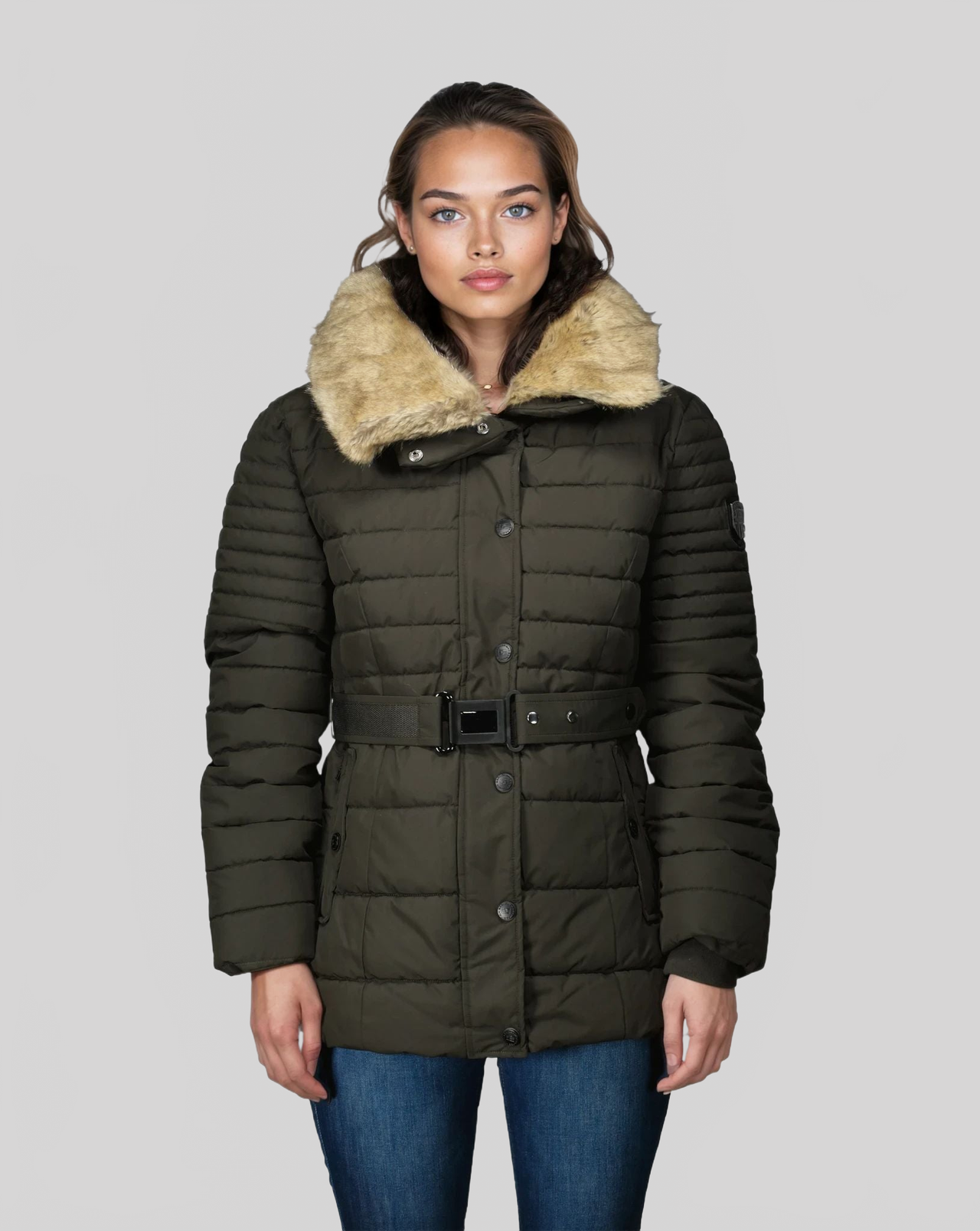 Geographical Norway Bellena Femme - Parka matelassée - Geographical Norway BELLENA_LADY_KAKI_S_SDB-BELLENA_LADY_KAKI_M_SDB-BELLENA_LADY_KAKI_L_SDB-BELLENA_LADY_KAKI_XL_SDB-BELLENA_LADY_KAKI_XXL_SDB-BELLENA_LADY_MARINE_S_SDB-BELLENA_LADY_MARINE_M_SDB-BELLENA_LADY_MARINE_L_SDB-BELLENA_LADY_MARINE_XL_SDB-BELLENA_LADY_MARINE_XXL_SDB