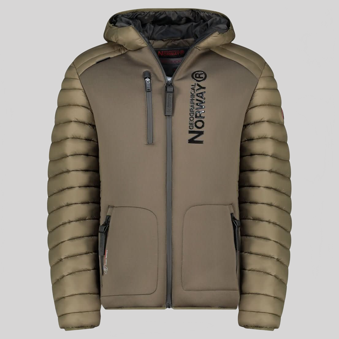 Geographical Norway Briwood Uomo - Giacca bi-materiale con cappuccio - Geographical Norway BRIWOOD_MEN_NOIR_SDB-BRIWOOD_MEN_NOIR_M_SDB-BRIWOOD_MEN_NOIR_L_SDB-BRIWOOD_MEN_NOIR_XL_SDB-BRIWOOD_MEN_NOIR_XXL_SDB-BRIWOOD_MEN_NOIR_3XL_SDB-BRIWOOD_MEN_GRIS_FONCE_SDB-BRIWOOD_MEN_GRIS_FONCE_M_SDB-BRIWOOD_MEN_GRIS_FONCE_L_SDB-BRIWOOD_MEN_GRIS_FONCE_XL_SDB