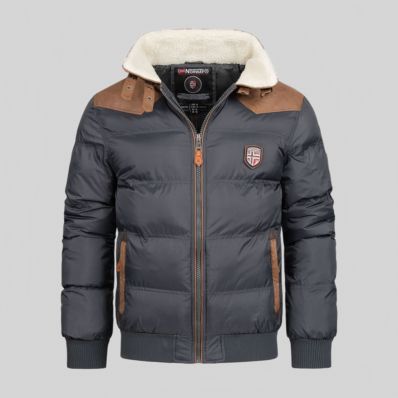 Geographical Norway Abramovitch Man - Quilted Puffer jacket Navy - Geographical Norway - S Navy