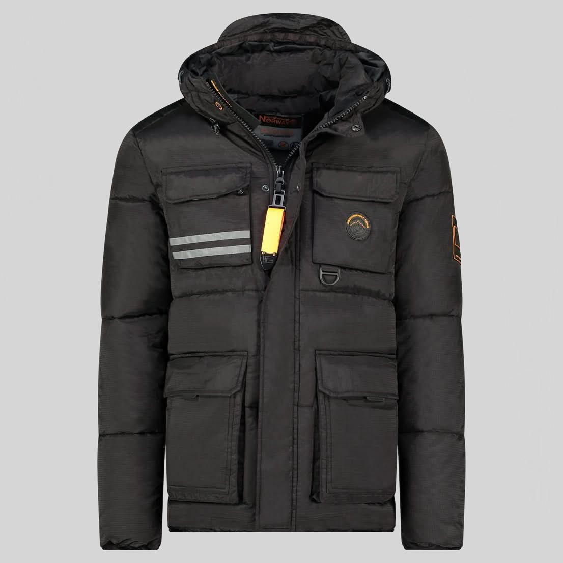 Geographical Geographical Norway Dolbary Hombre - Parka con capucha y bolsillos - Geographical Norway DOLBARY_MEN_NOIR_S_SDB-DOLBARY_MEN_MARINE_S_SDB-DOLBARY_MEN_NOIR_M_SDB-DOLBARY_MEN_MARINE_M_SDB-DOLBARY_MEN_NOIR_L_SDB-DOLBARY_MEN_MARINE_L_SDB-DOLBARY_MEN_NOIR_XL_SDB-DOLBARY_MEN_MARINE_XL_SDB-DOLBARY_MEN_NOIR_XXL_SDB-DOLBARY_MEN_MARINE_XXL_SDB