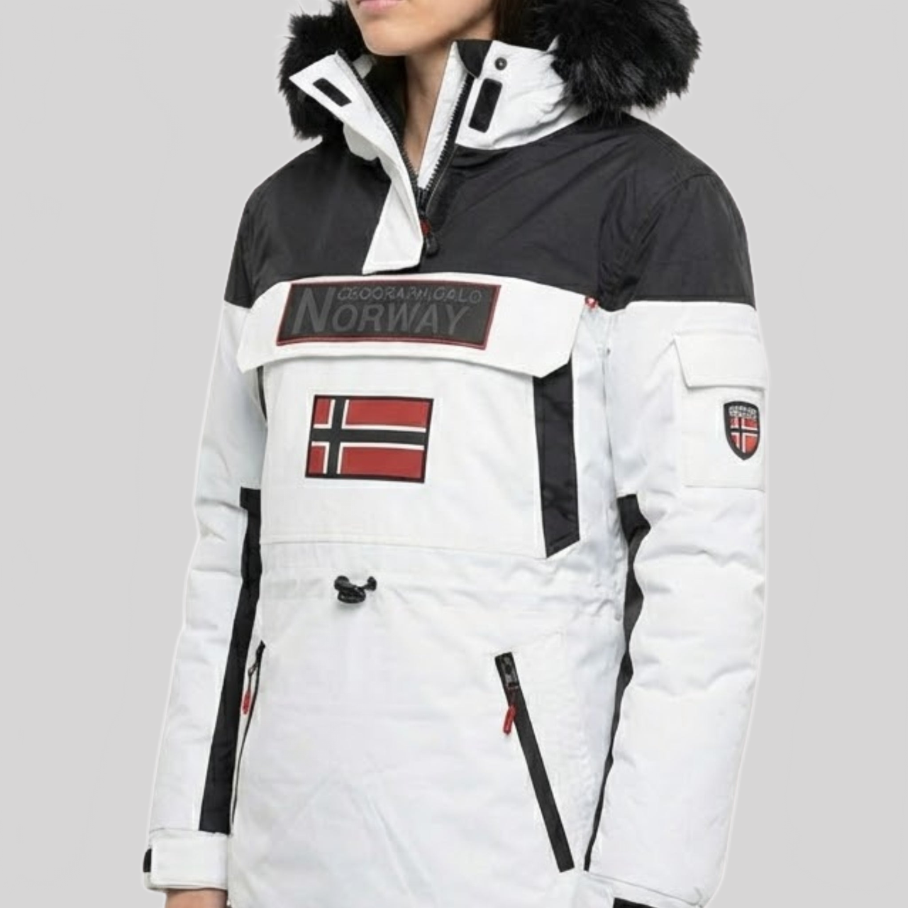 Geographical Norway Bruna Femme - Veste à Capuche - Geographical Norway BRUNA_LADY_ROUGE_S_SDB-BRUNA_LADY_ROSE_FLASH_S_SDB-BRUNA_LADY_BLANC_S_SDB-BRUNA_LADY_MARINE_S_SDB-BRUNA_LADY_BLANC_M_SDB-BRUNA_LADY_ROUGE_M_SDB-BRUNA_LADY_MARINE_M_SDB-BRUNA_LADY_ROSE_FLASH_M_SDB-BRUNA_LADY_ROUGE_L_SDB-BRUNA_LADY_MARINE_L_SDB